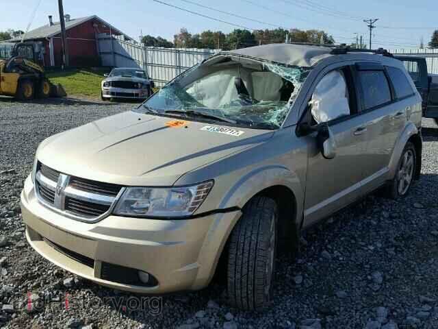 2010 DODGE JOURNEY - VIN: 3D4PH5FV7AT193990 - Фото 2