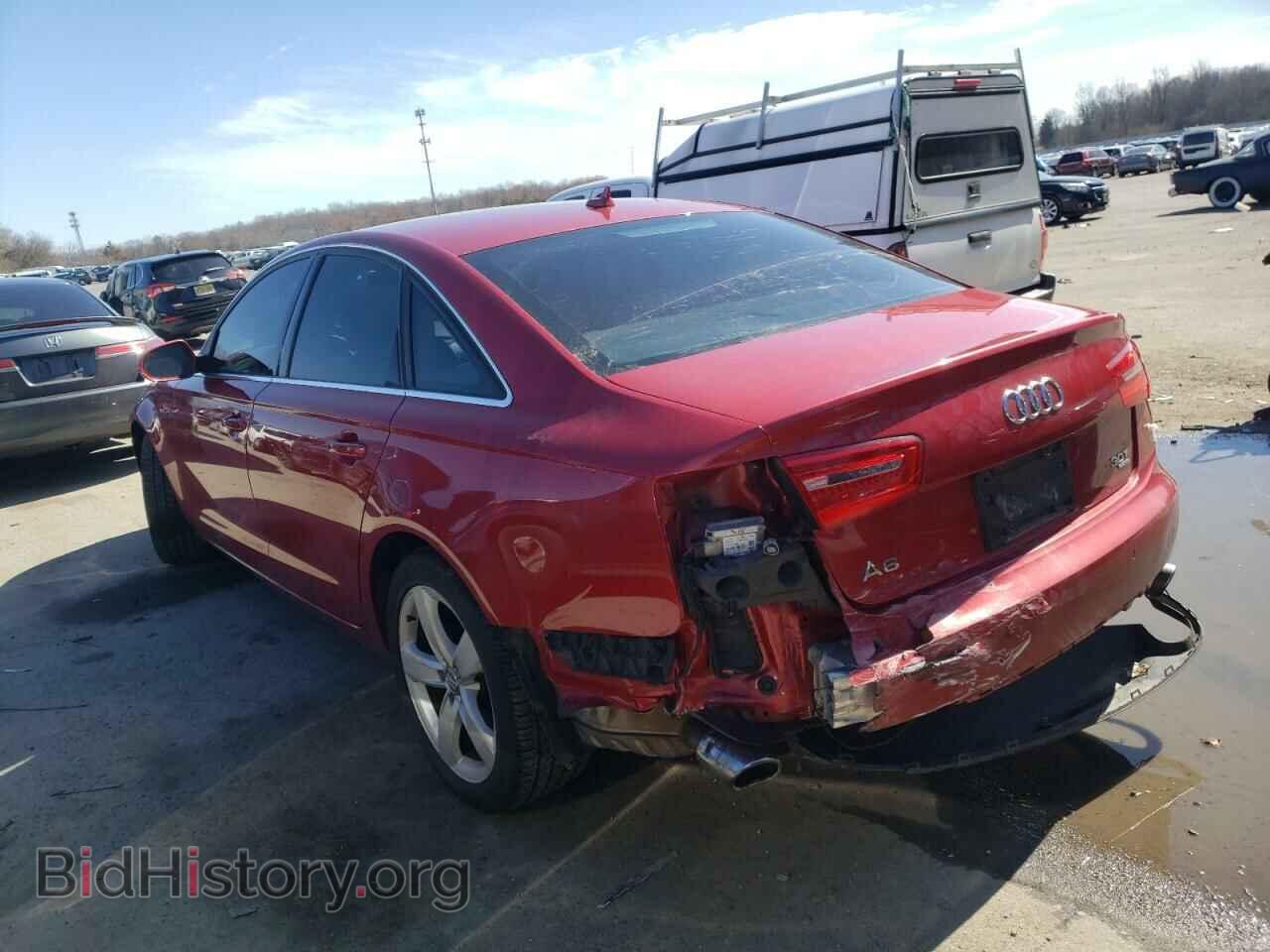 2012 AUDI A6 - VIN: WAUBGAFC8CN006001 - Photo 2