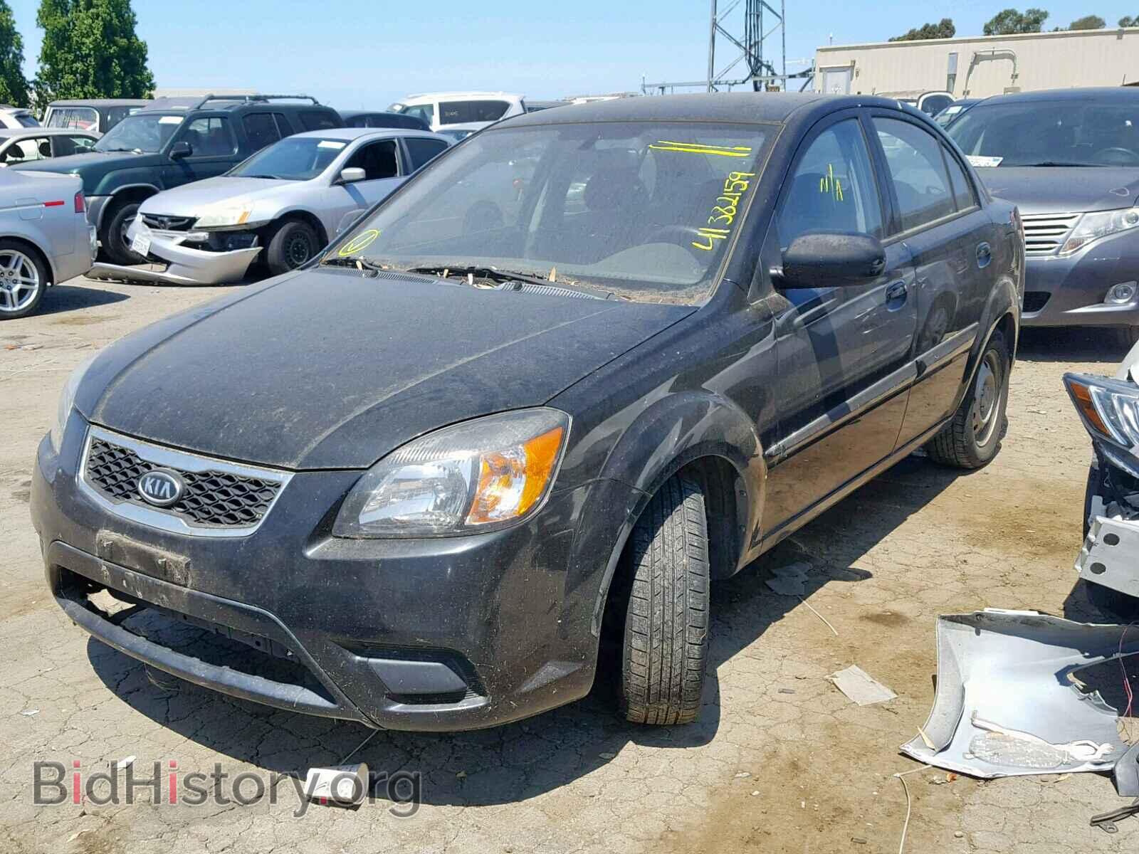 2011 KIA RIO BASE - VIN: KNADH4A35B6955285 - Photo 2