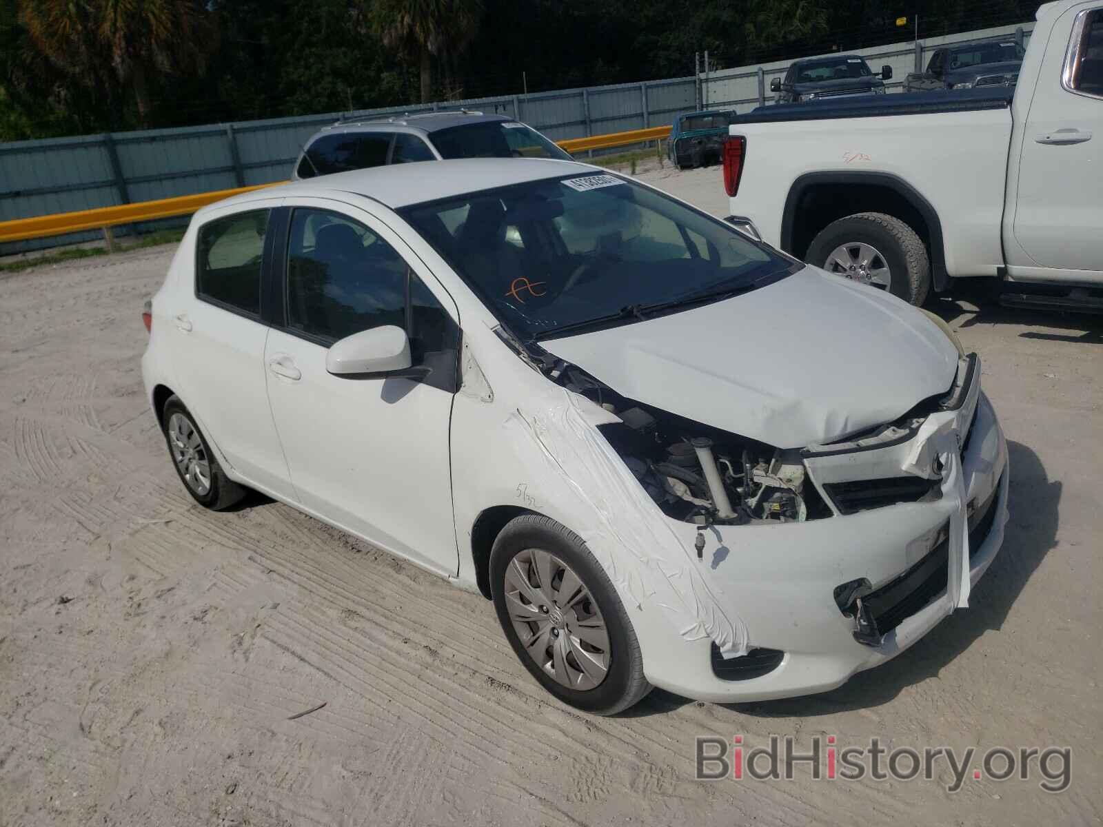 Photo JTDKTUD37CD505073 - TOYOTA YARIS 2012