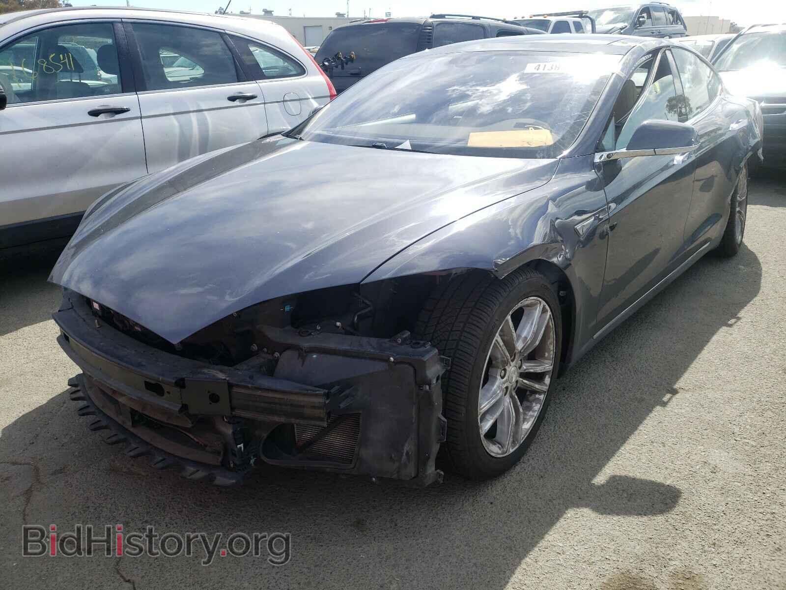 2015 TESLA MODEL S - VIN: 5YJSA1E29FF109766 - Photo 2