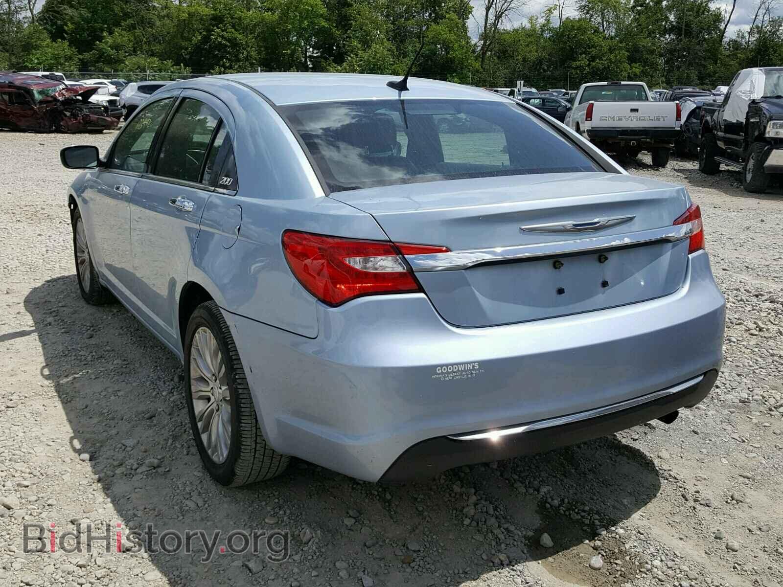 2012 CHRYSLER 200 - VIN: 1C3CCBCB4CN189292 - Фото 3