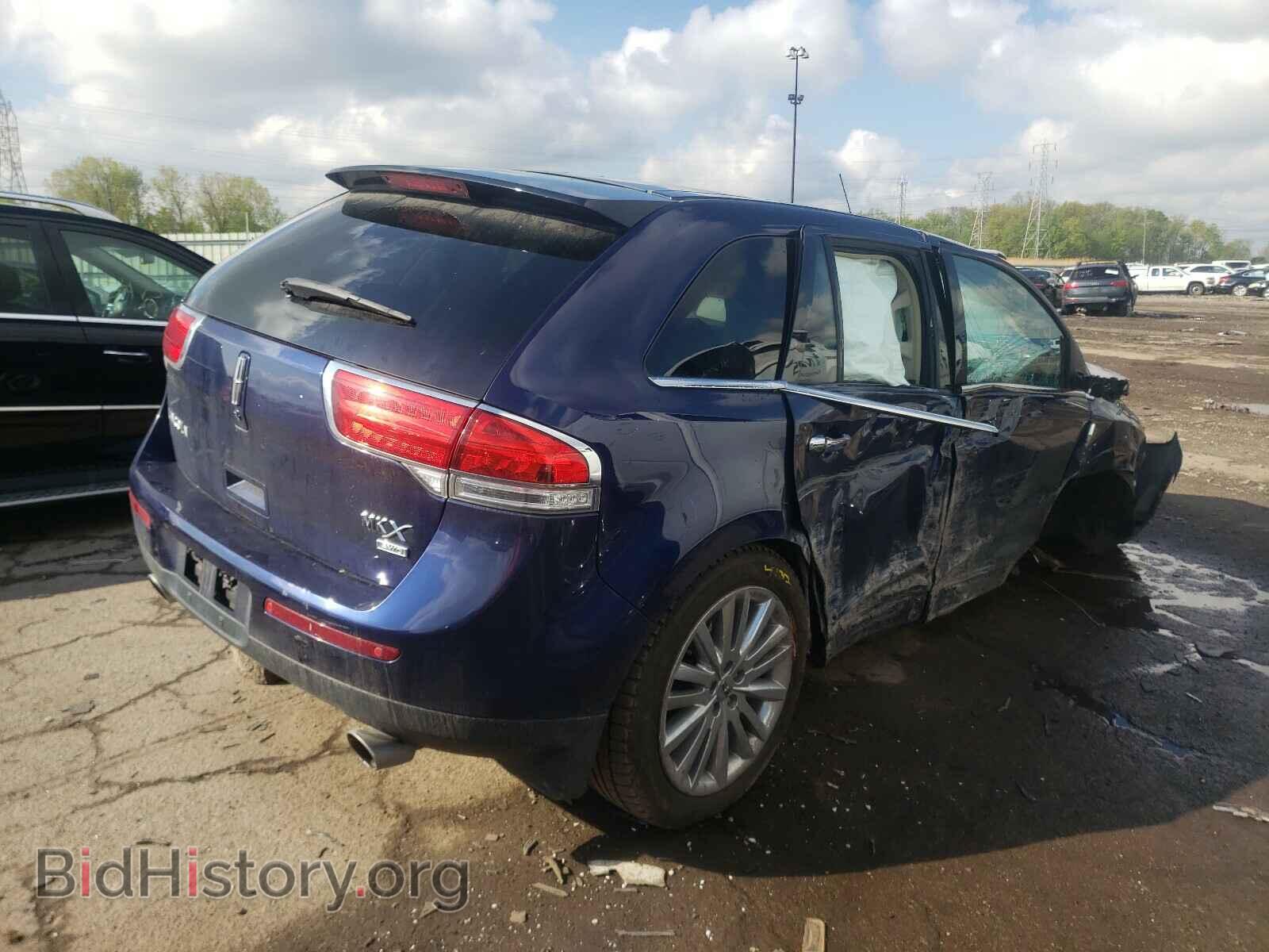 2011 LINCOLN MKX - VIN: 2LMDJ8JK4BBJ27753 - Фото 4