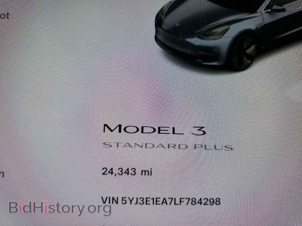 2020 TESLA MODEL 3 - VIN: 5YJ3E1EA7LF784298 - Фото 9