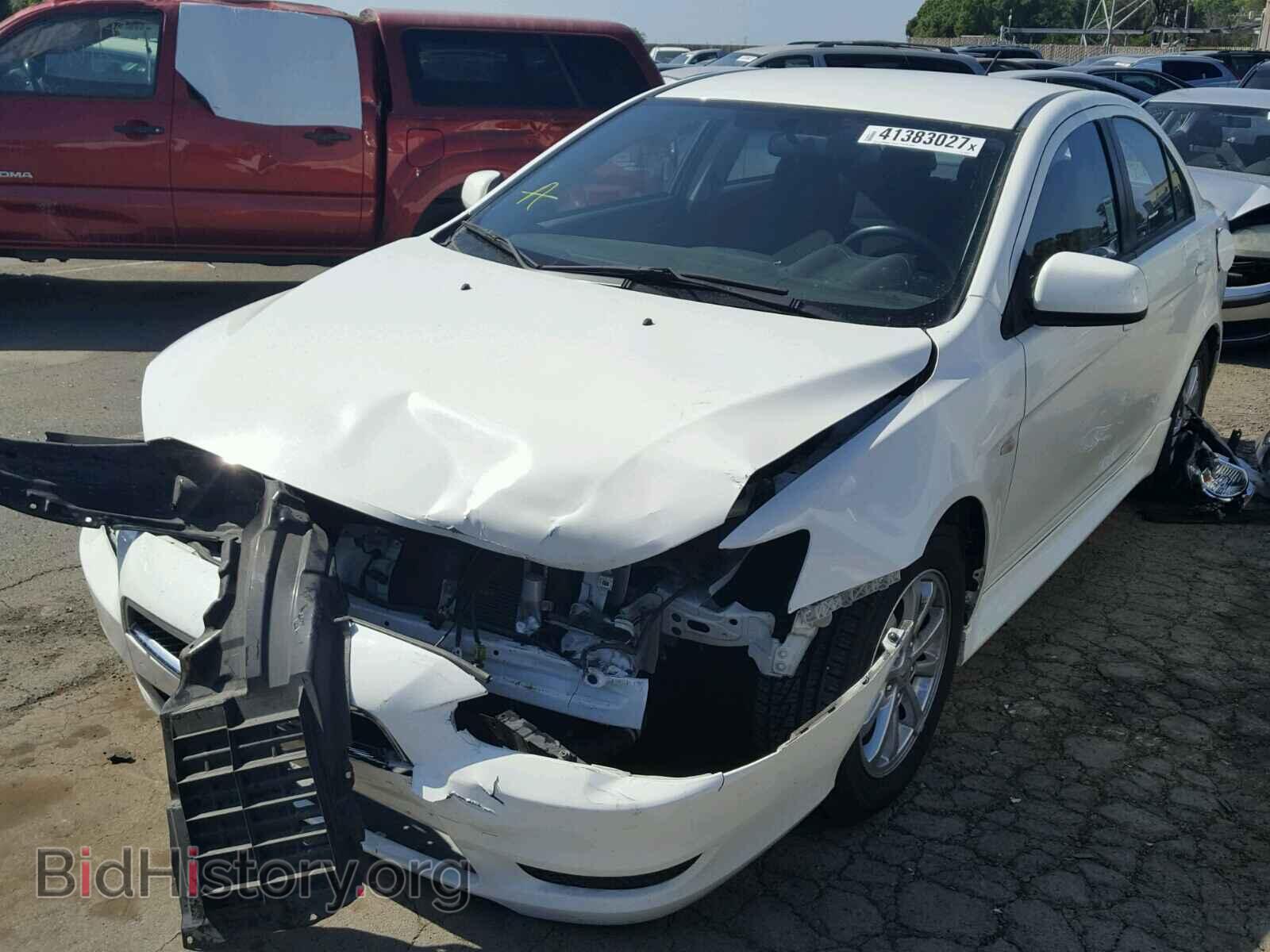2014 MITSUBISHI LANCER - VIN: JA32U2FU8EU005075 - Фото 2