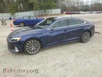 2021 Audi A5 Premium Plus 40, синий — VIN WAUCBCF52MA015186, Copart