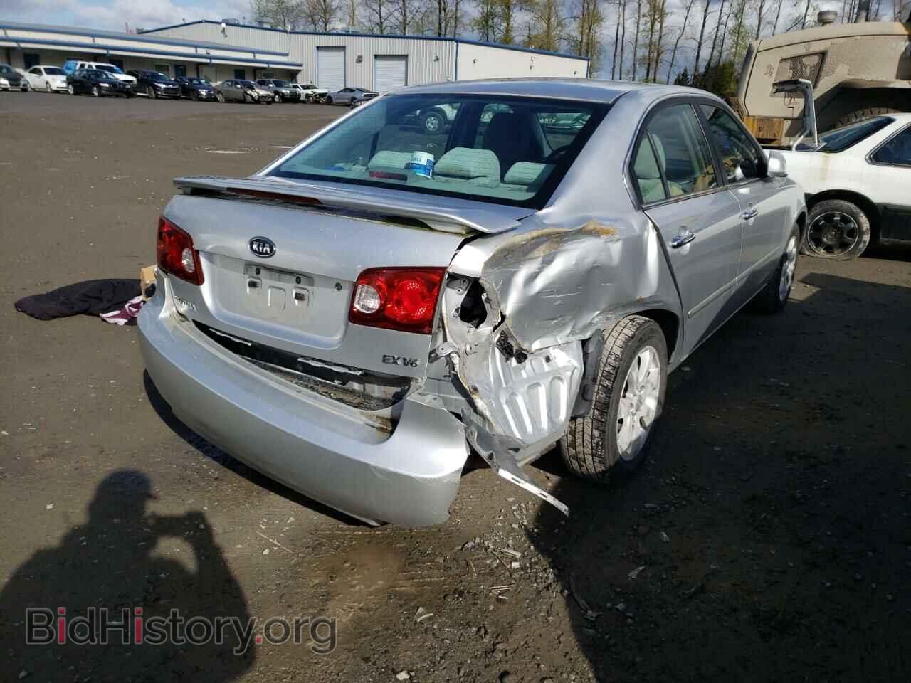 2007 KIA OPTIMA - VIN: KNAGE124775112990 - Фото 4
