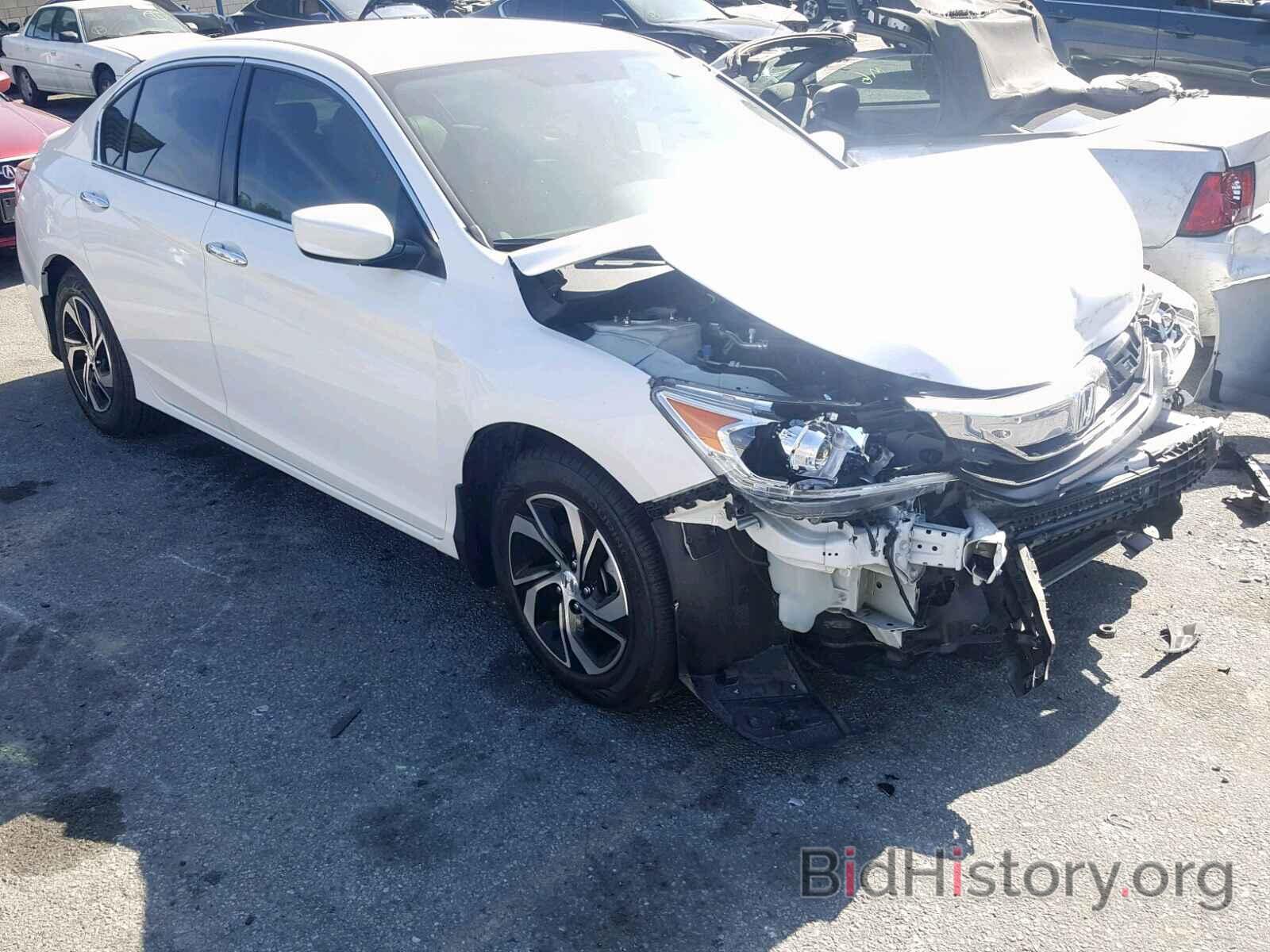 Photo 1HGCR2F39HA075349 - HONDA ACCORD LX 2017