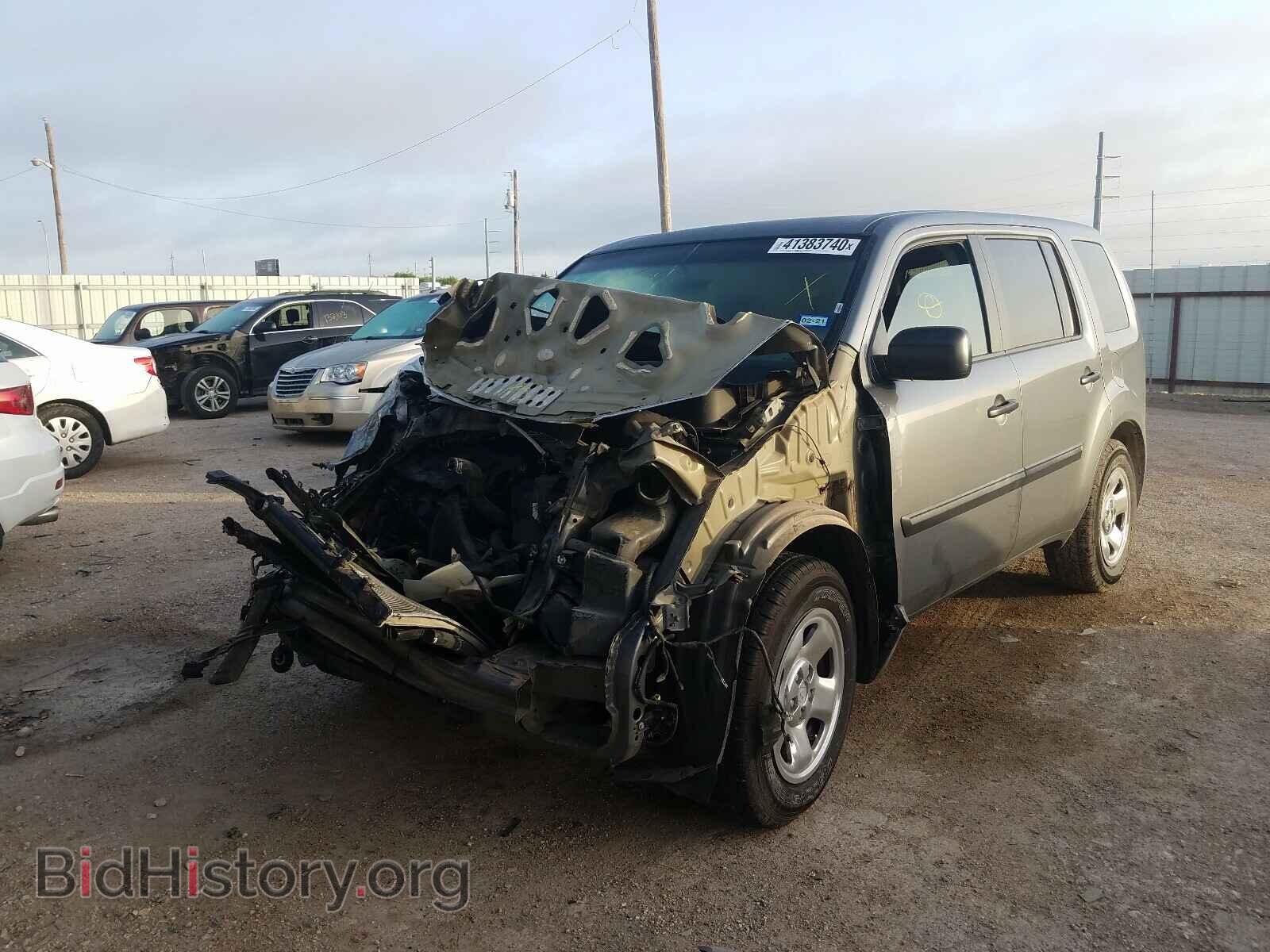 2009 HONDA PILOT - VIN: 5FNYF382X9B023437 - Фото 2