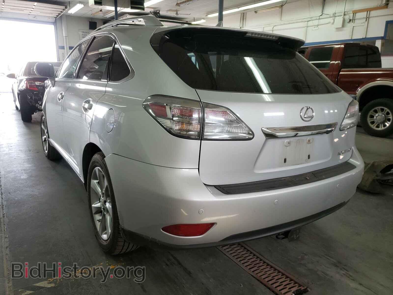 2011 LEXUS RX350 - VIN: 2T2BK1BA0BC109500 - Фото 3