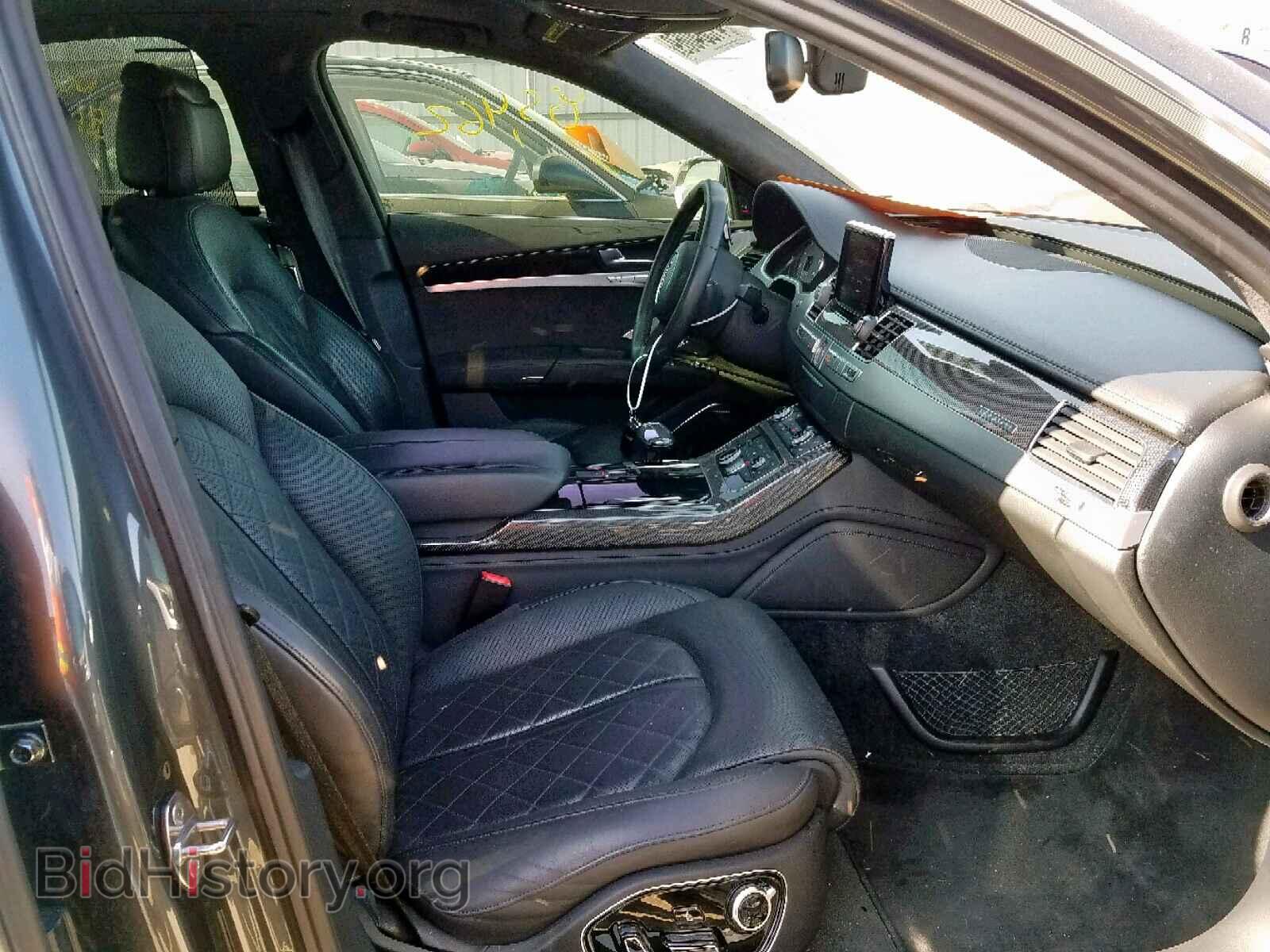 2014 AUDI S8 - VIN: WAUD2AFD8EN008186 - Фото 5