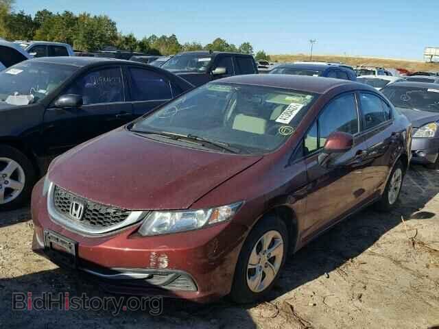 2013 HONDA CIVIC - VIN: 2HGFB2F50DH573731 - Фото 2