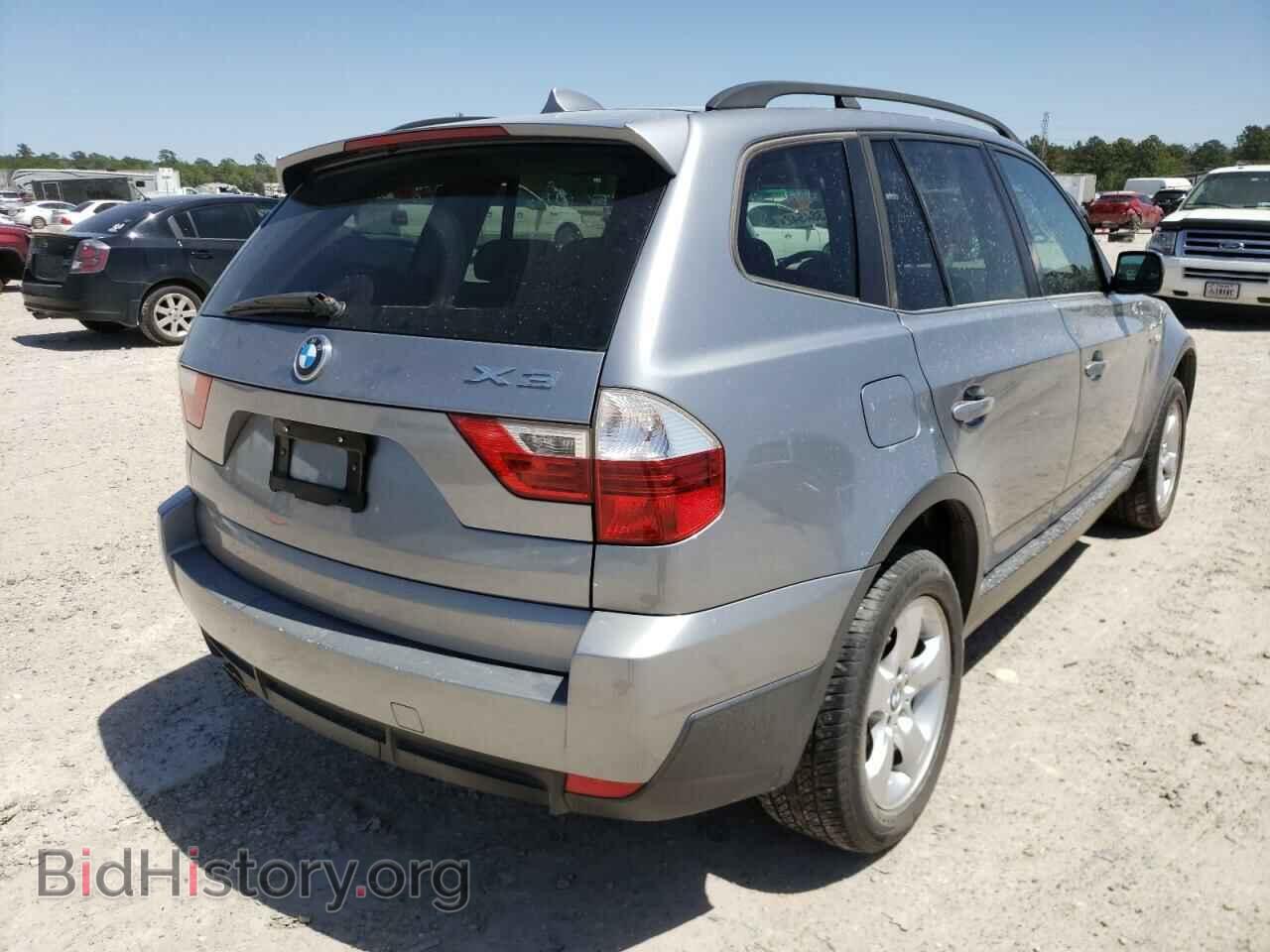 2008 BMW X3 - VIN: WBXPC93478WJ03582 - Фото 4