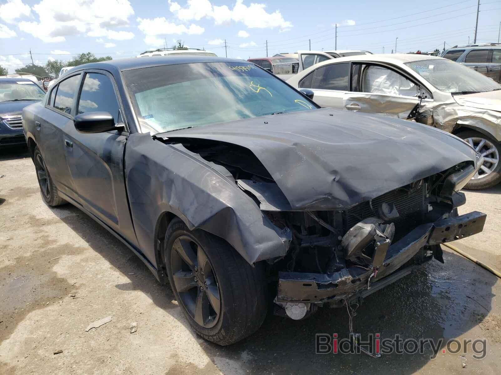 Photo 2C3CDXBG0EH131456 - DODGE CHARGER 2014