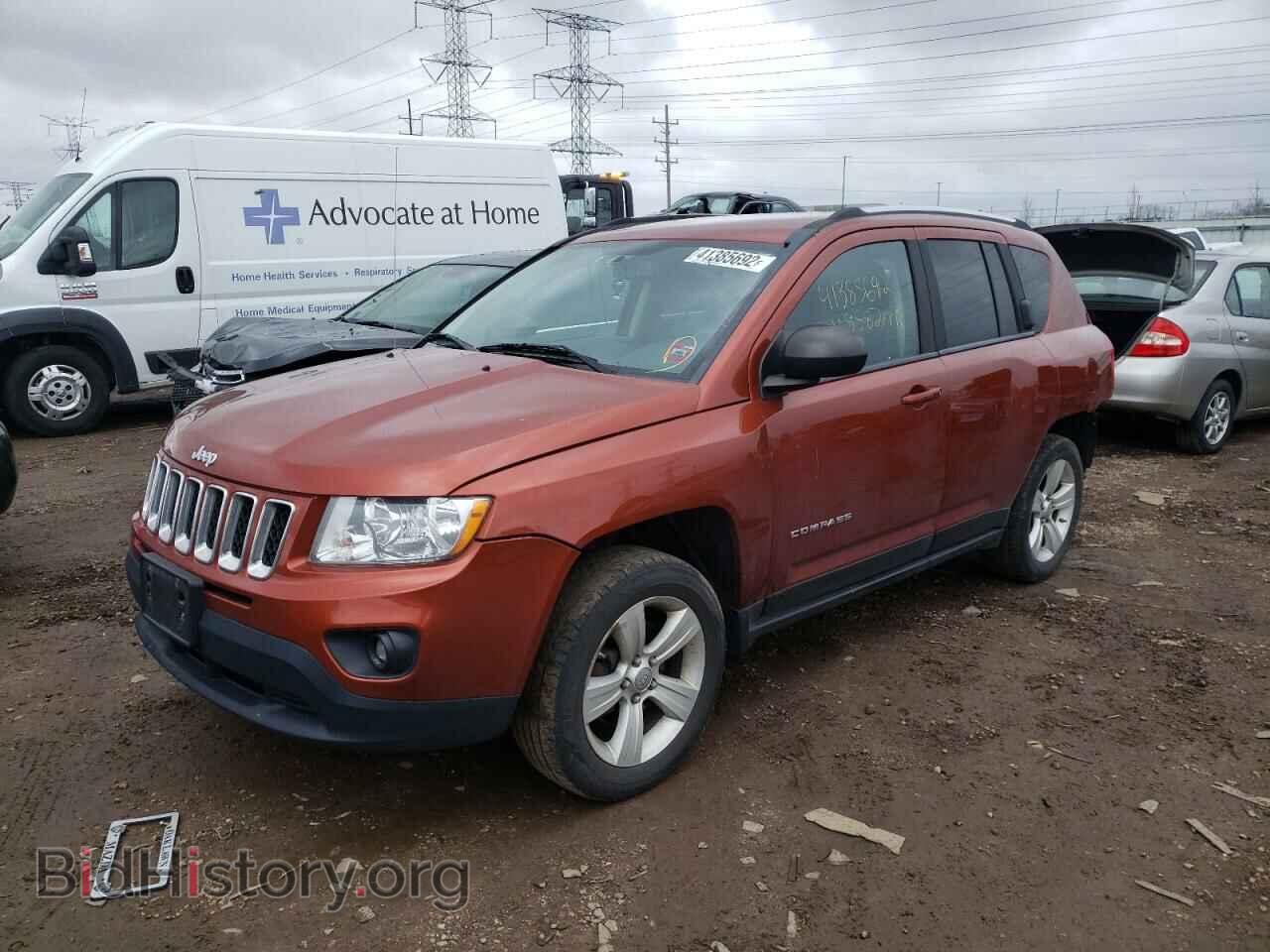 2012 JEEP COMPASS - VIN: 1C4NJDBB1CD598136 - Фото 2