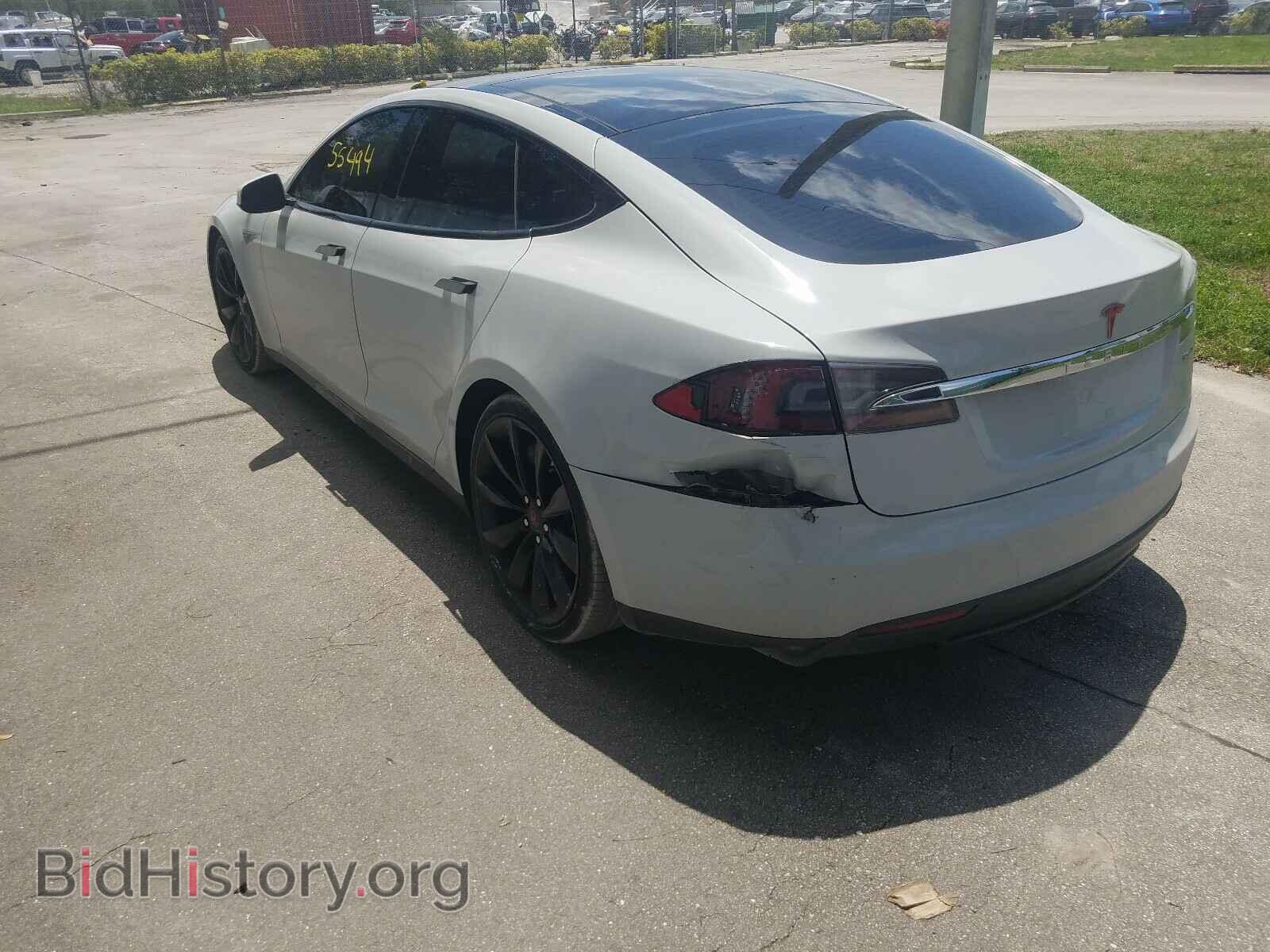 2015 TESLA MODEL S - VIN: 5YJSA1H45FF091845 - Фото 3
