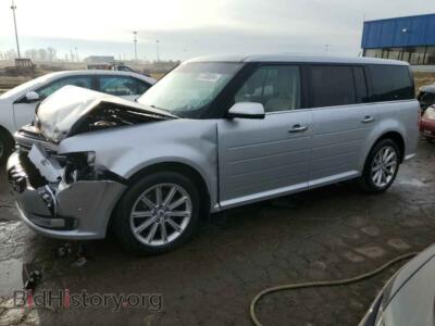 2016 Ford FLEX Limited, серебристый — VIN 2FMHK6D81GBA13179, Copart