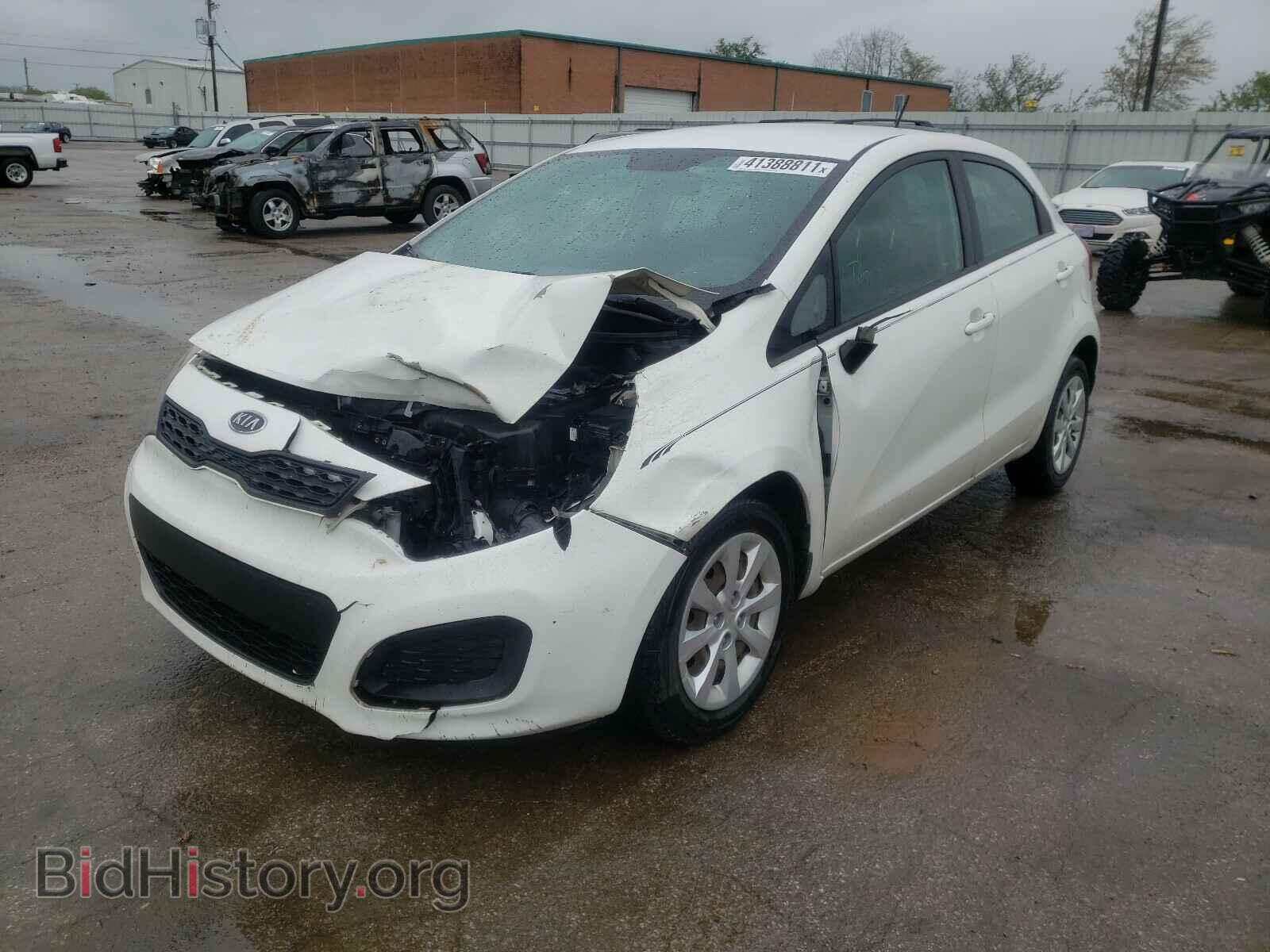 2013 KIA RIO - VIN: KNADM5A30D6100269 - Фото 2