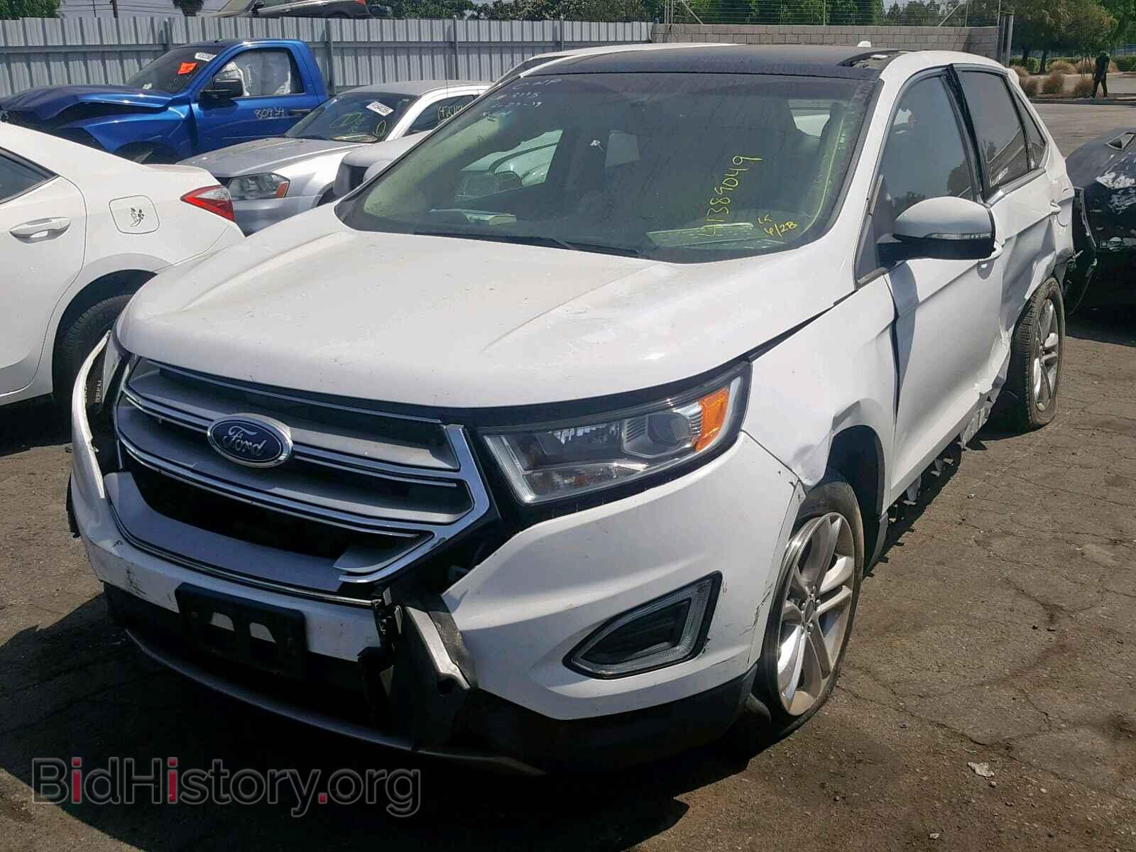 2015 FORD EDGE SEL - VIN: 2FMTK3J96FBB45536 - Photo 2