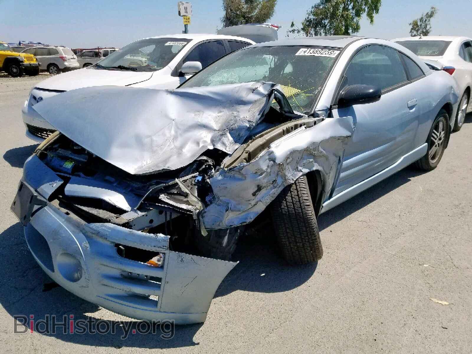 2003 MITSUBISHI ECLIPSE - VIN: 4A3AC74H83E064585 - Фото 2