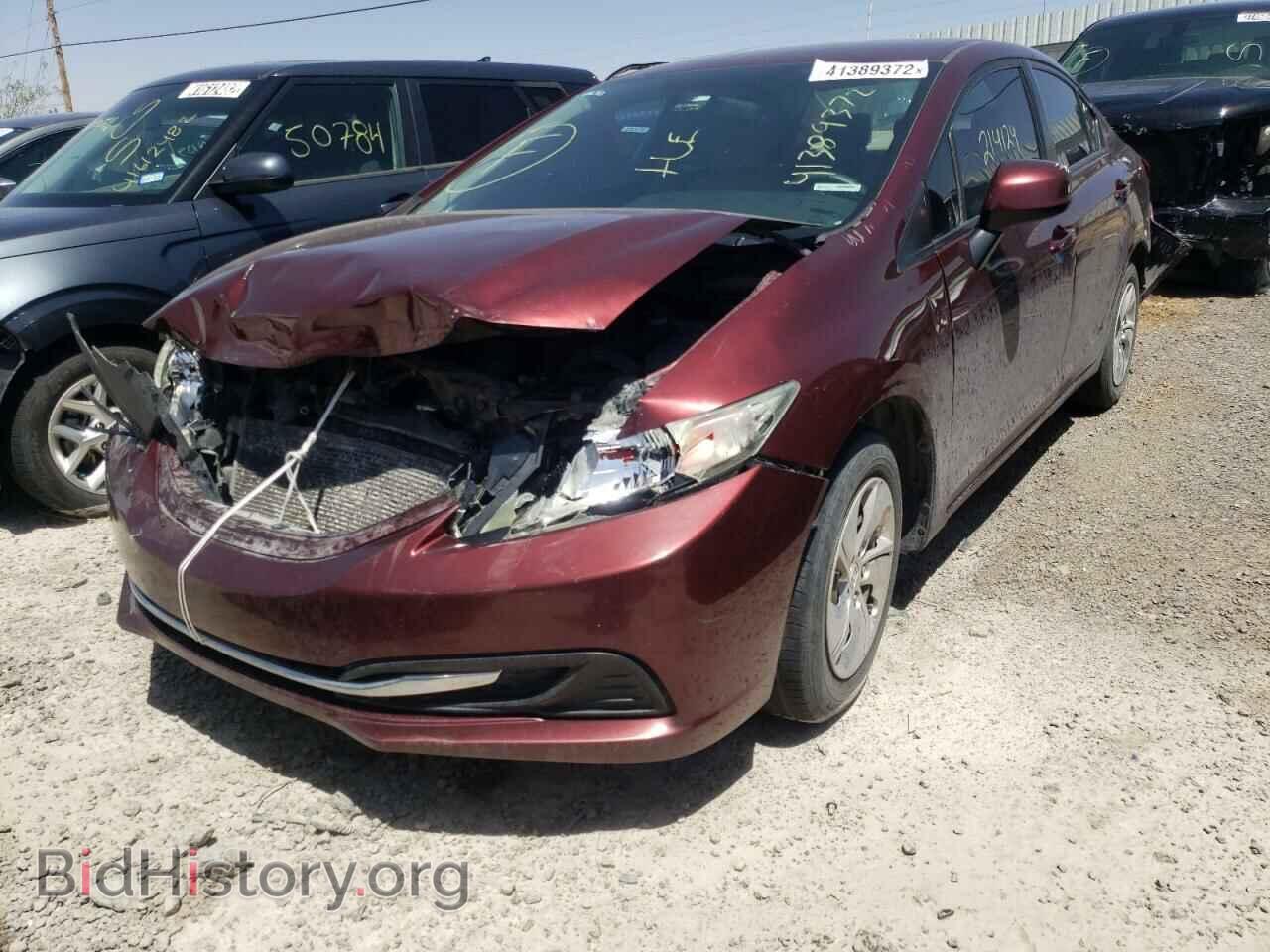 2013 HONDA CIVIC - VIN: 19XFB2F54DE043496 - Фото 2