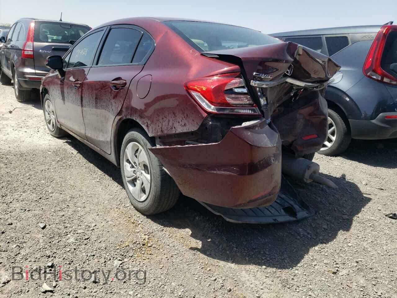 2013 HONDA CIVIC - VIN: 19XFB2F54DE043496 - Фото 3