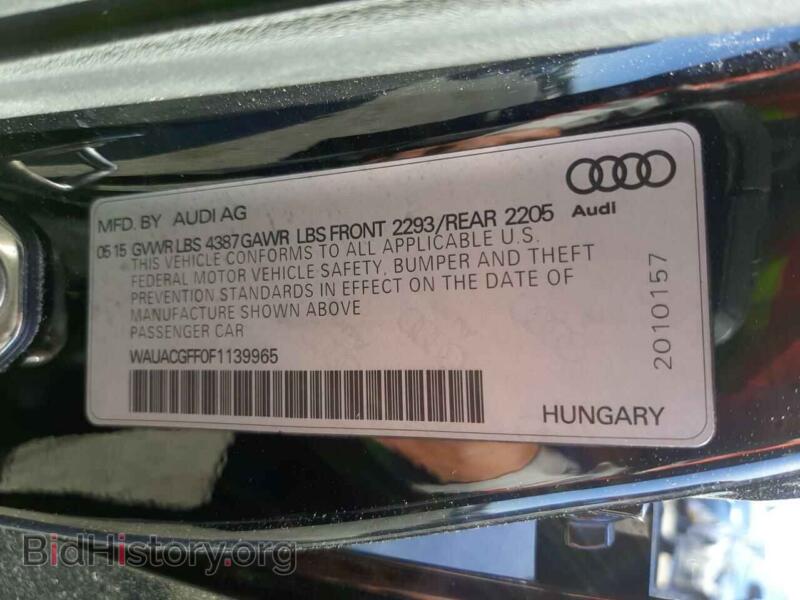2015 Audi A3 (VIN WAUACGFF0F1139965) — фото 10 из 10