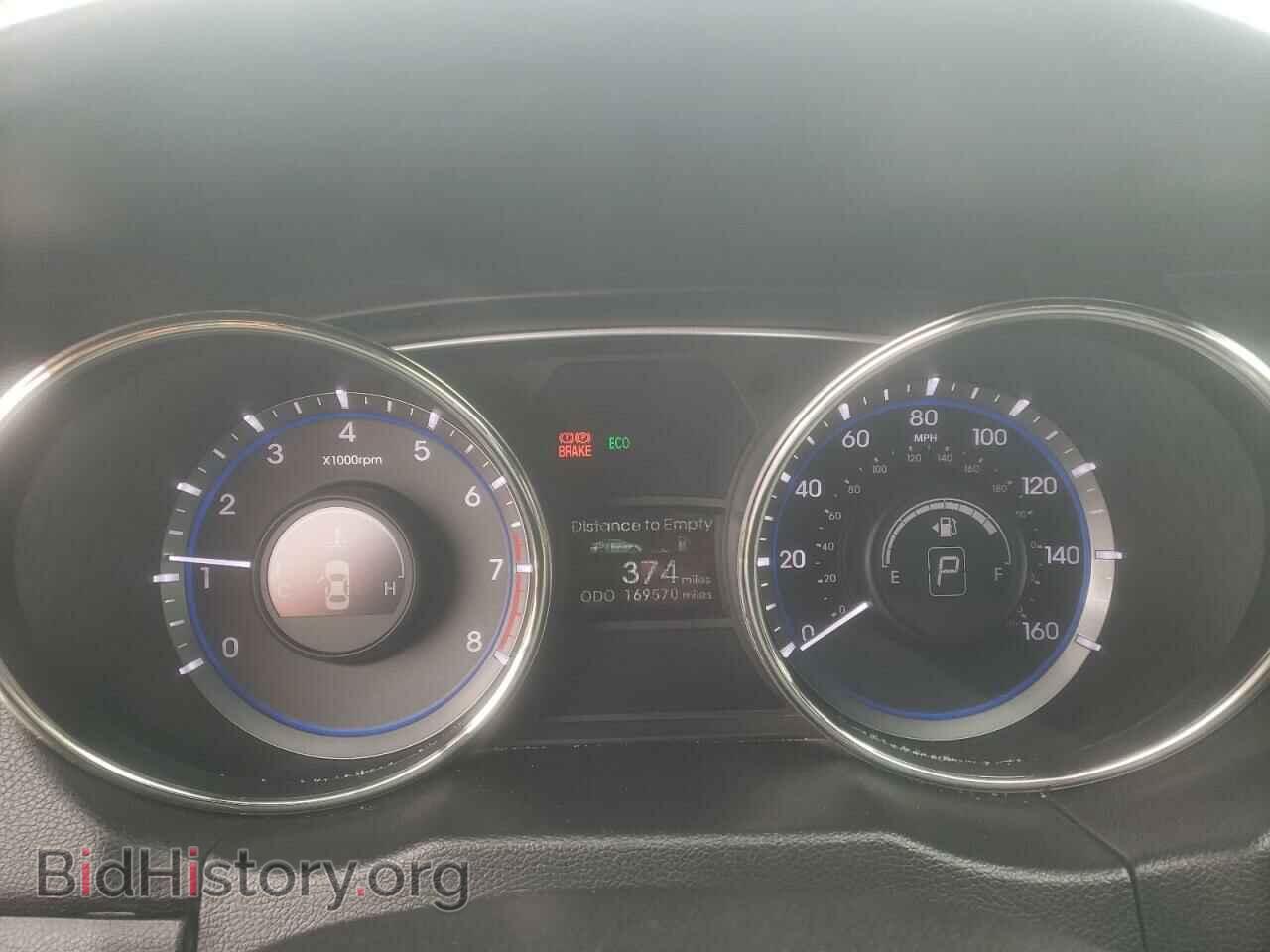 2012 HYUNDAI SONATA - VIN: 5NPEC4AB9CH400862 - Фото 9