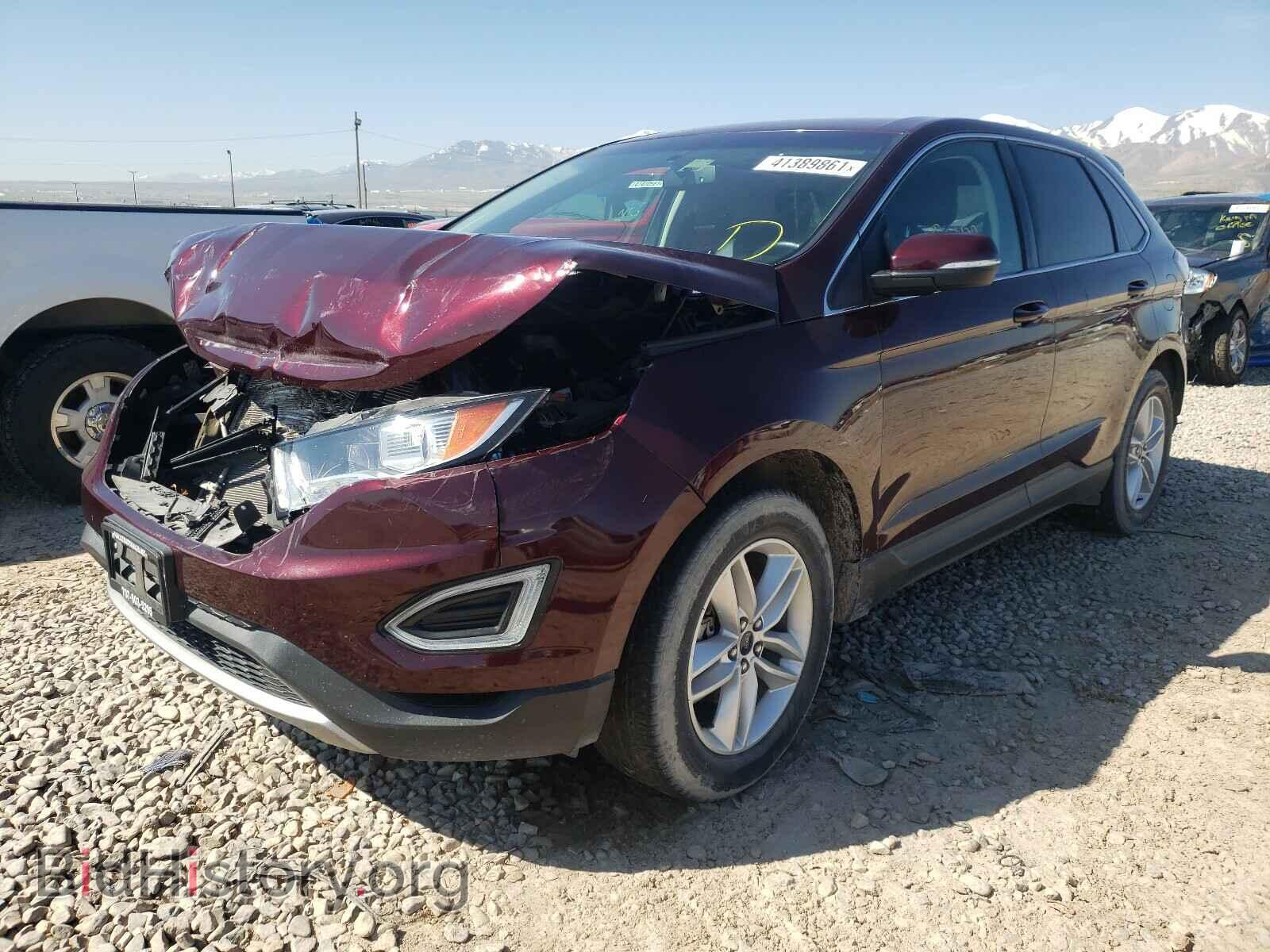 2018 FORD EDGE - VIN: 2FMPK3J91JBB67471 - Фото 2