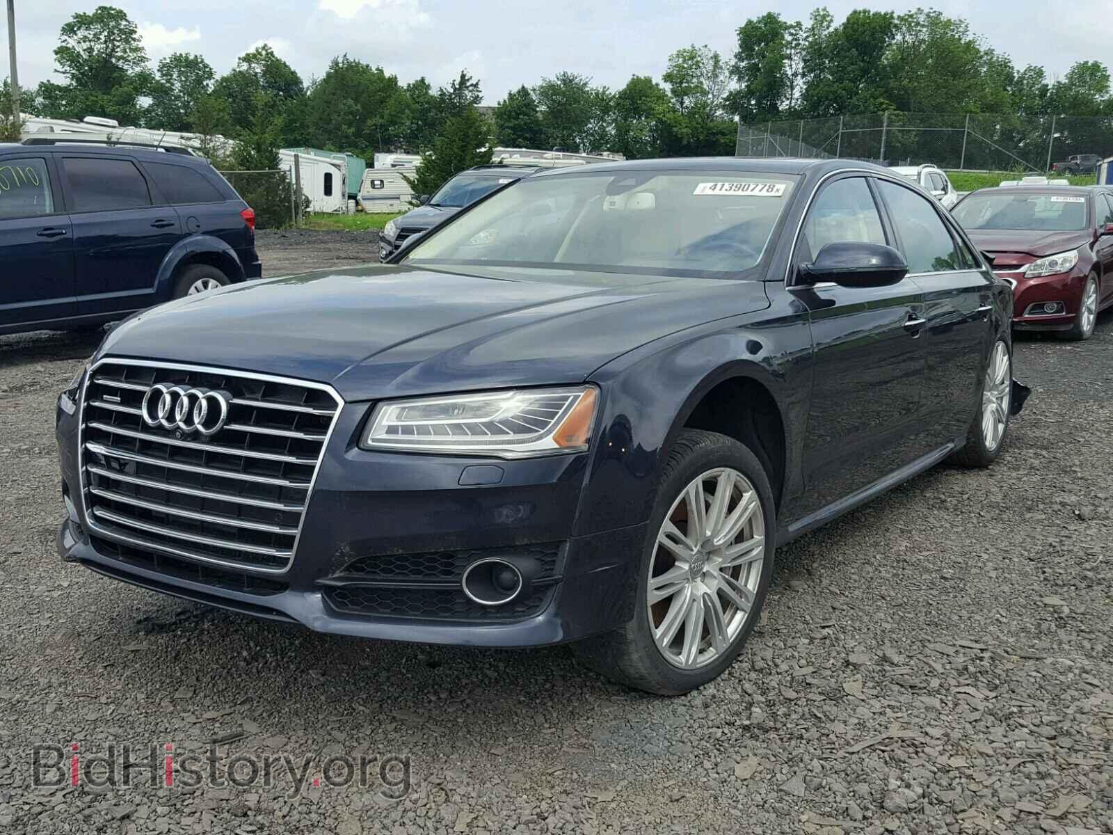 2016 AUDI A8 - VIN: WAU43AFD9GN005197 - Фото 2