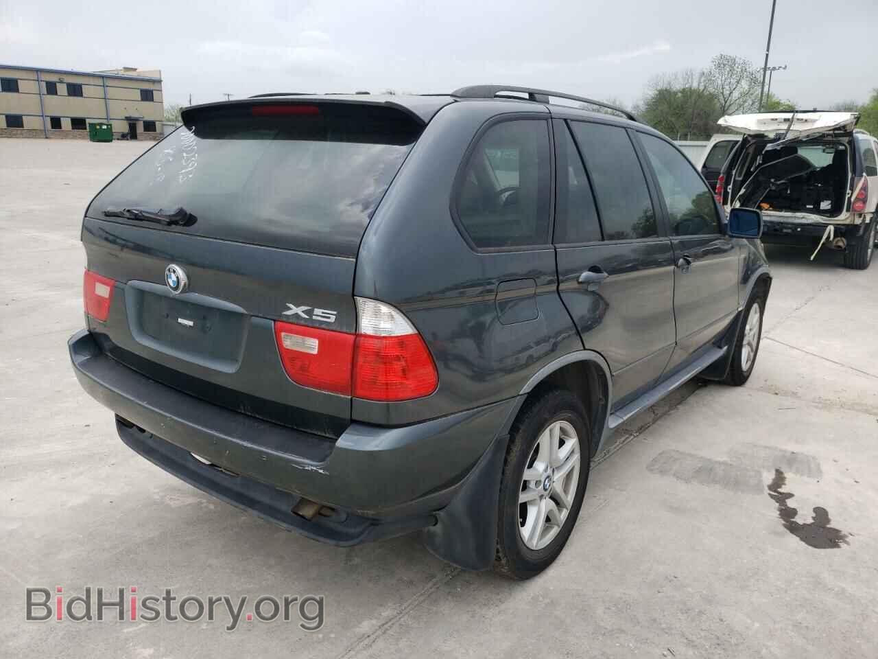 2006 BMW X5 - VIN: 5UXFA13516LY25510 - Фото 4
