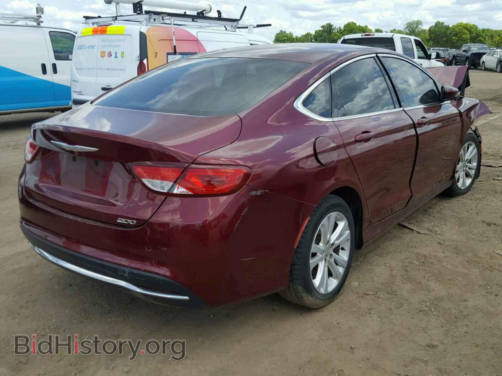 2015 CHRYSLER 200 - VIN: 1C3CCCAB2FN684118 - Фото 4