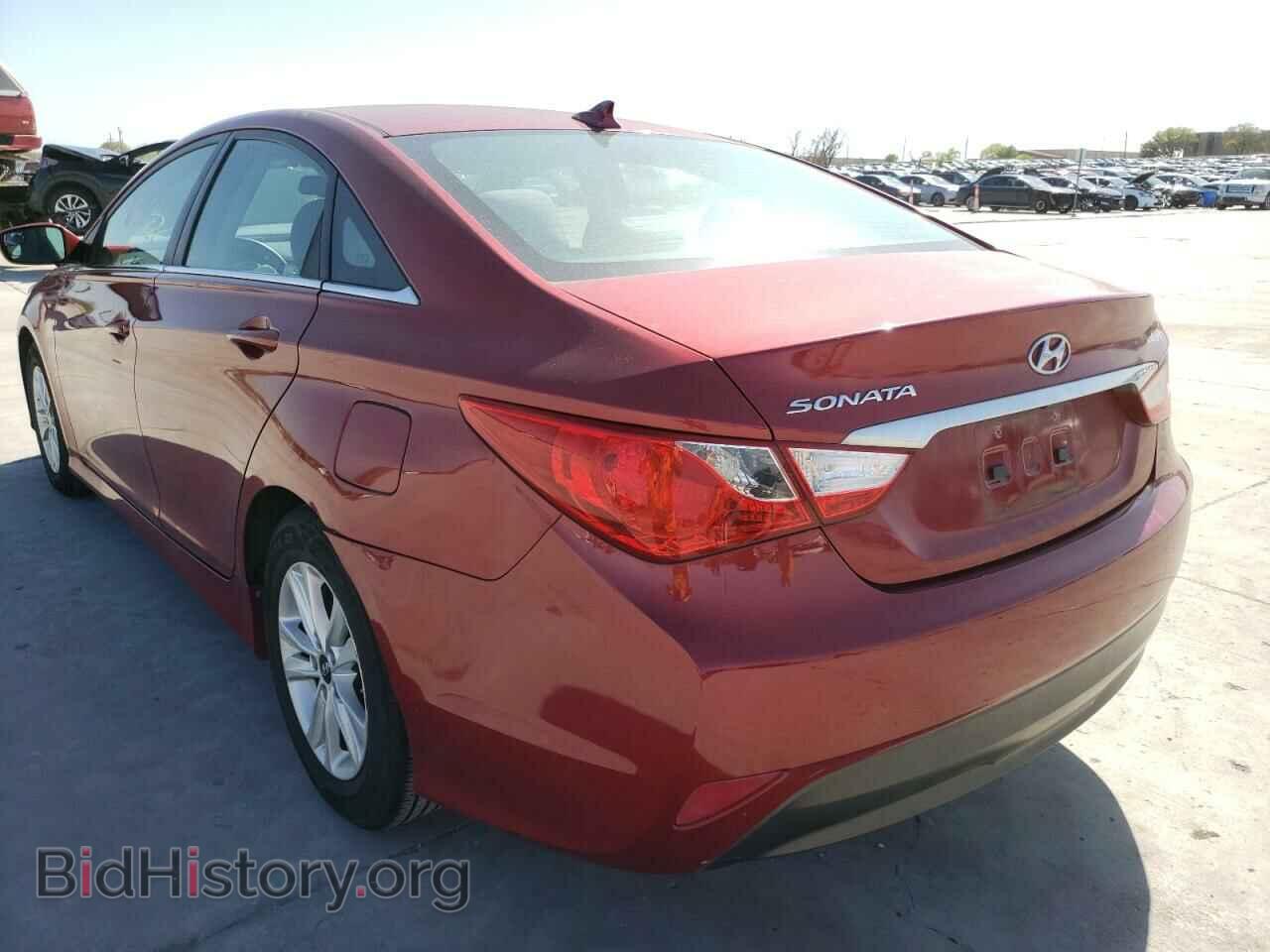2014 HYUNDAI SONATA - VIN: 5NPEB4AC0EH827085 - Фото 3