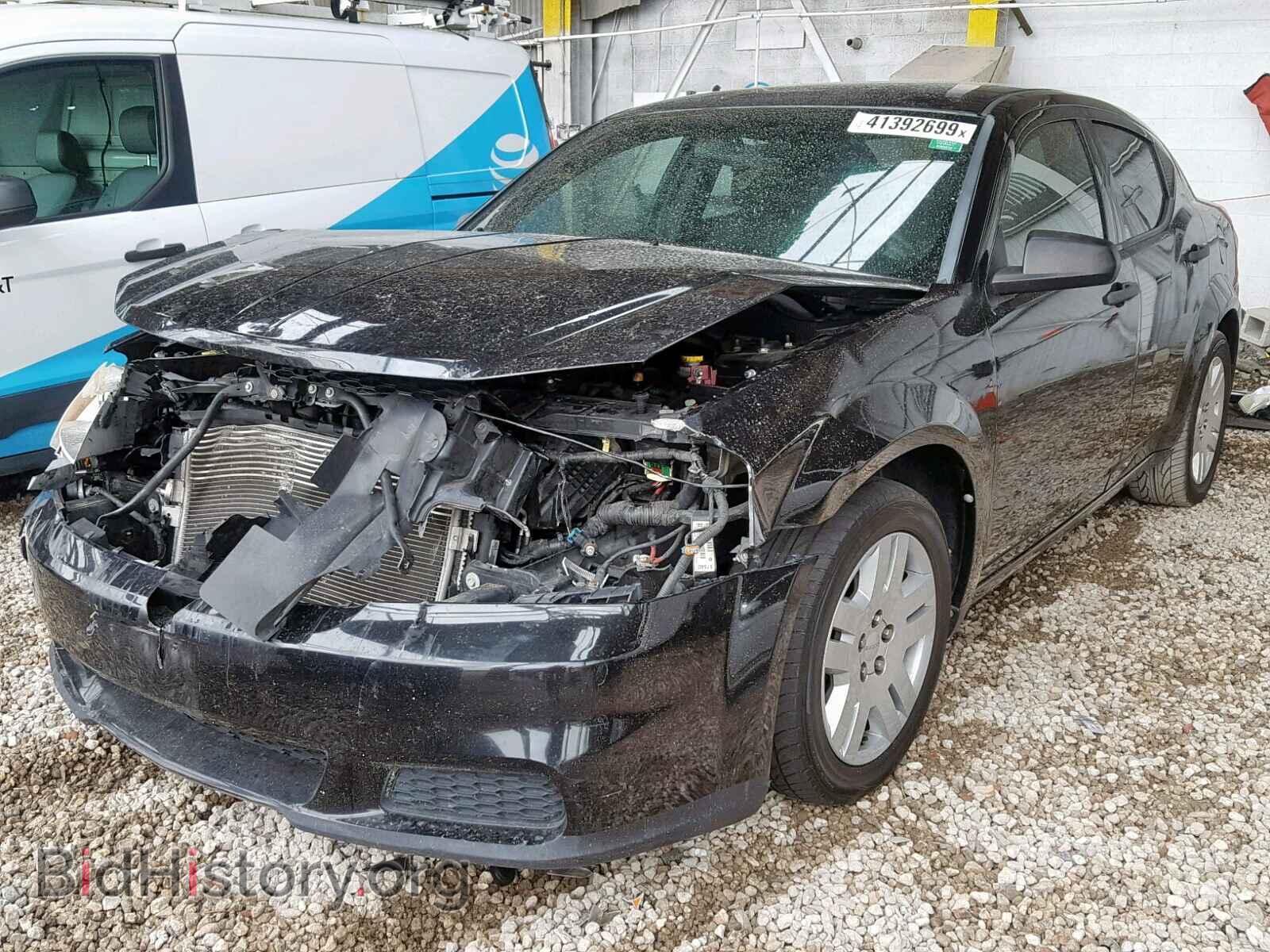 2011 DODGE AVENGER - VIN: 1B3BD4FB3BN501307 - Фото 2