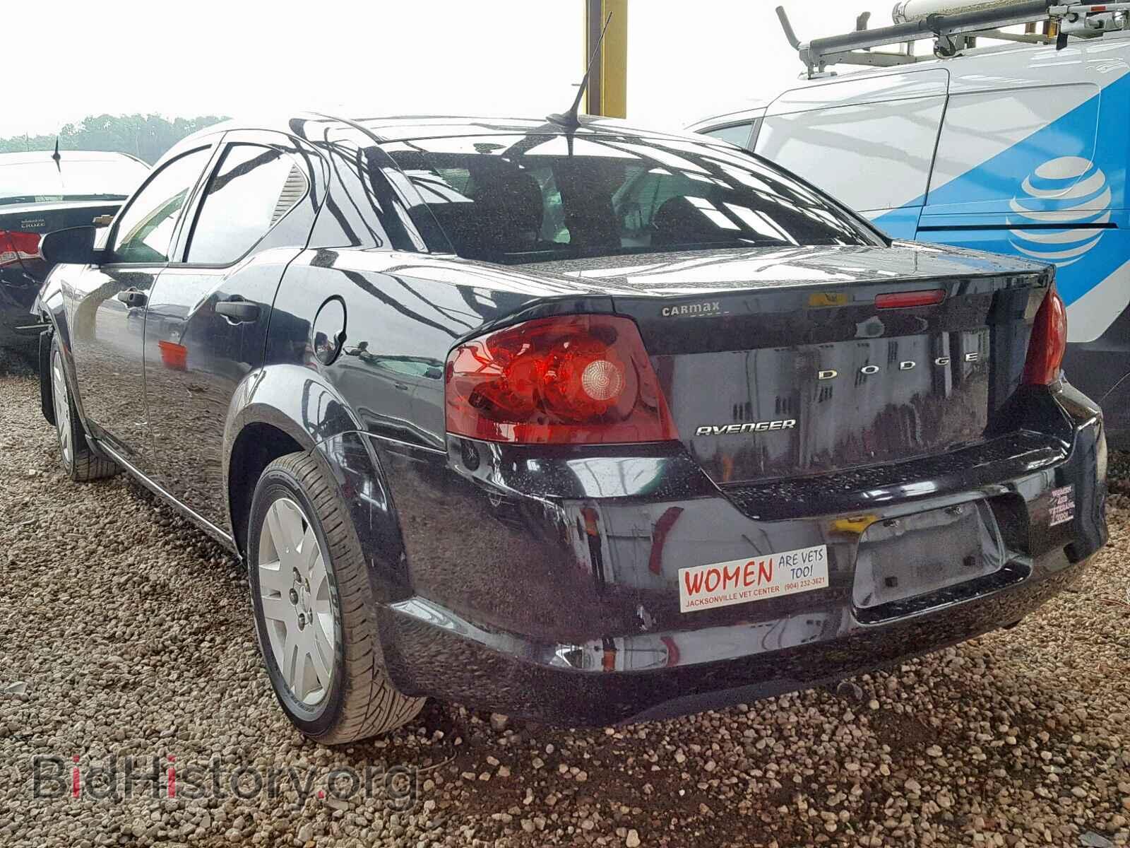 2011 DODGE AVENGER - VIN: 1B3BD4FB3BN501307 - Фото 3