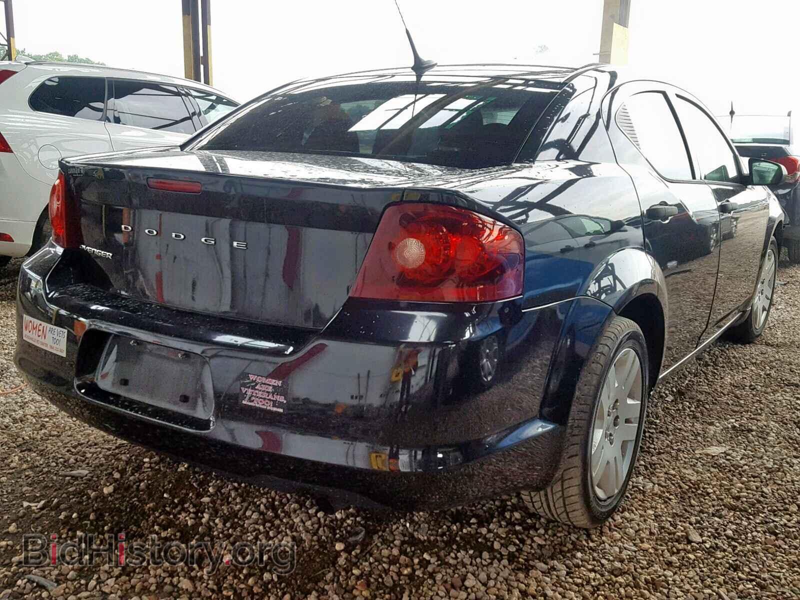 2011 DODGE AVENGER - VIN: 1B3BD4FB3BN501307 - Фото 4