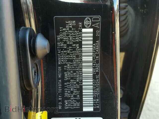2011 TOYOTA COROLLA - VIN: 2T1BU4EEXBC702070 - Фото 10