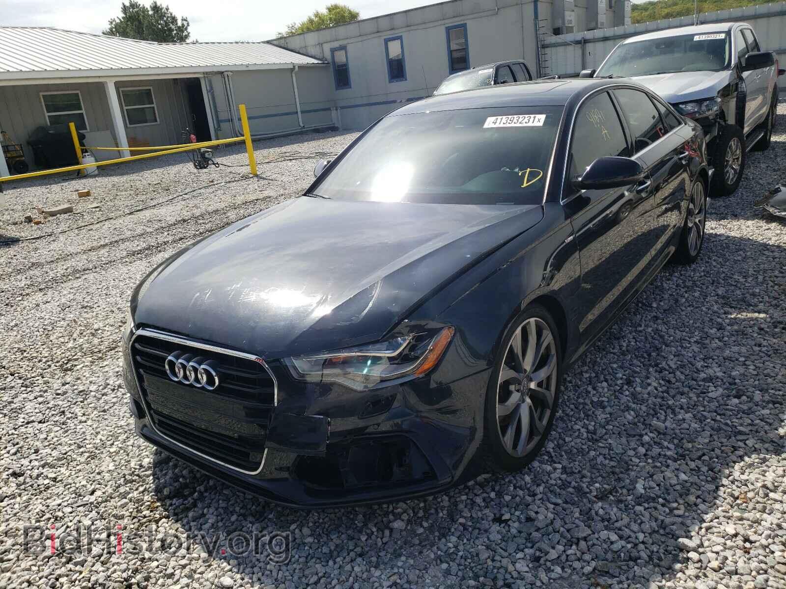2014 AUDI A6 - VIN: WAUHMAFC3EN067701 - Фото 2