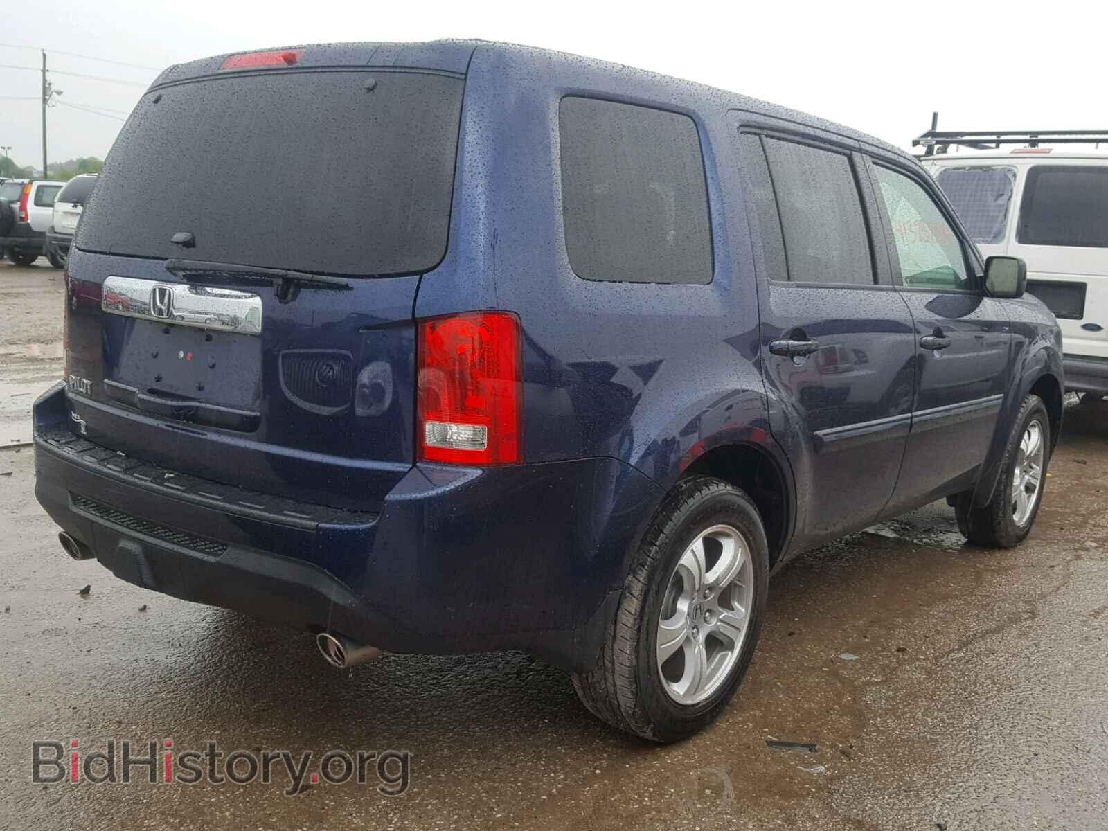 2013 HONDA PILOT EX - VIN: 5FNYF3H45DB027938 - Фото 4