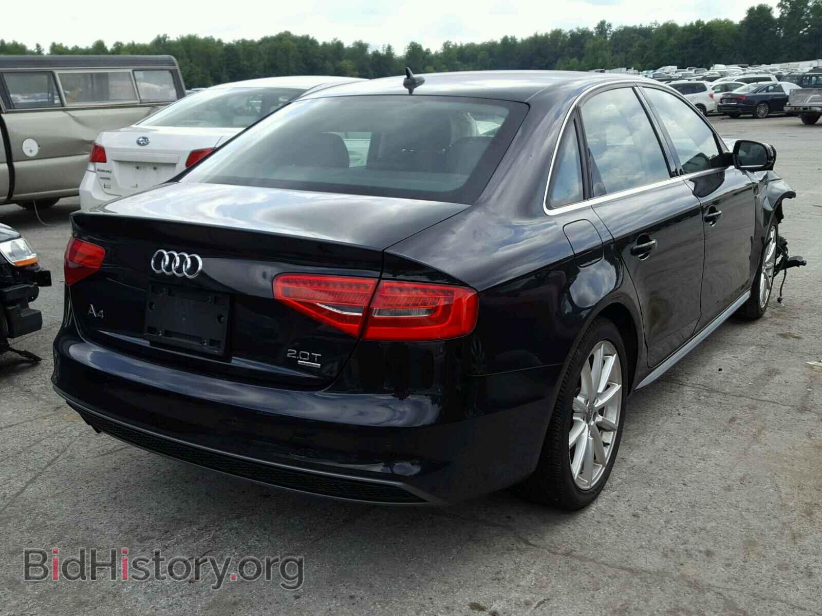2014 AUDI A4 - VIN: WAUFFAFL8EN018270 - Фото 4