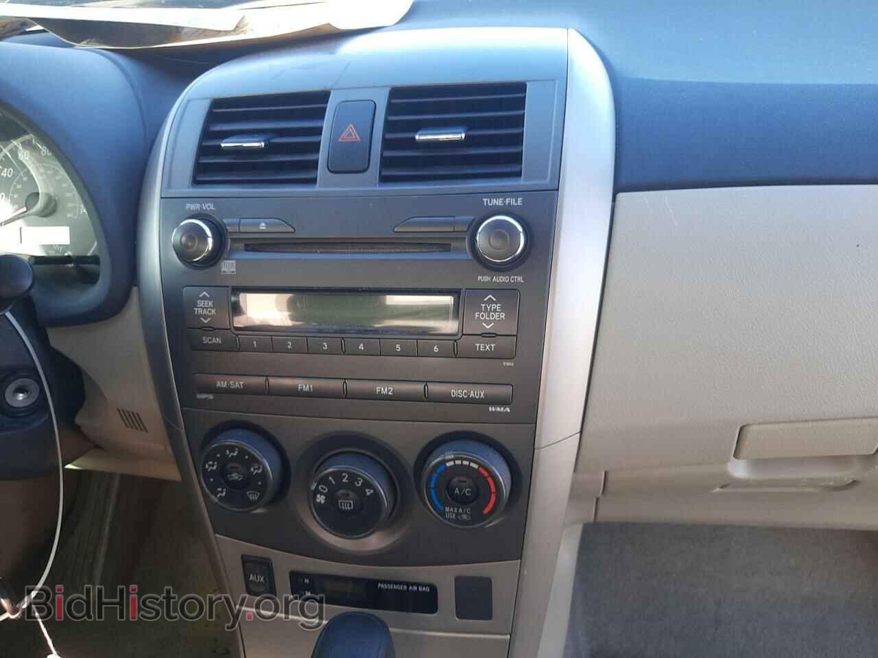 2011 TOYOTA COROLLA - VIN: JTDBU4EE2BJ106858 - Фото 9