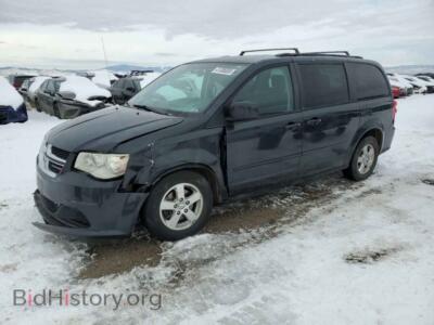 2013 Dodge CARAVAN SXT, blue — VIN 2C4RDGCG2DR591876, Copart