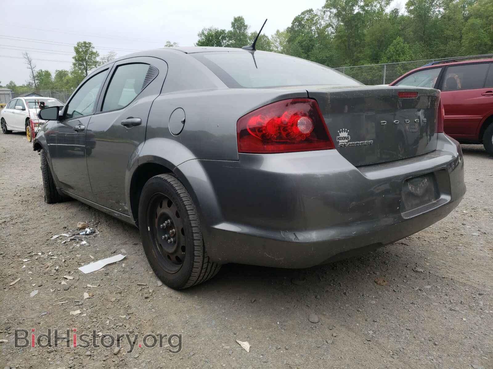 2012 DODGE AVENGER - VIN: 1C3CDZAB2CN170149 - Фото 3