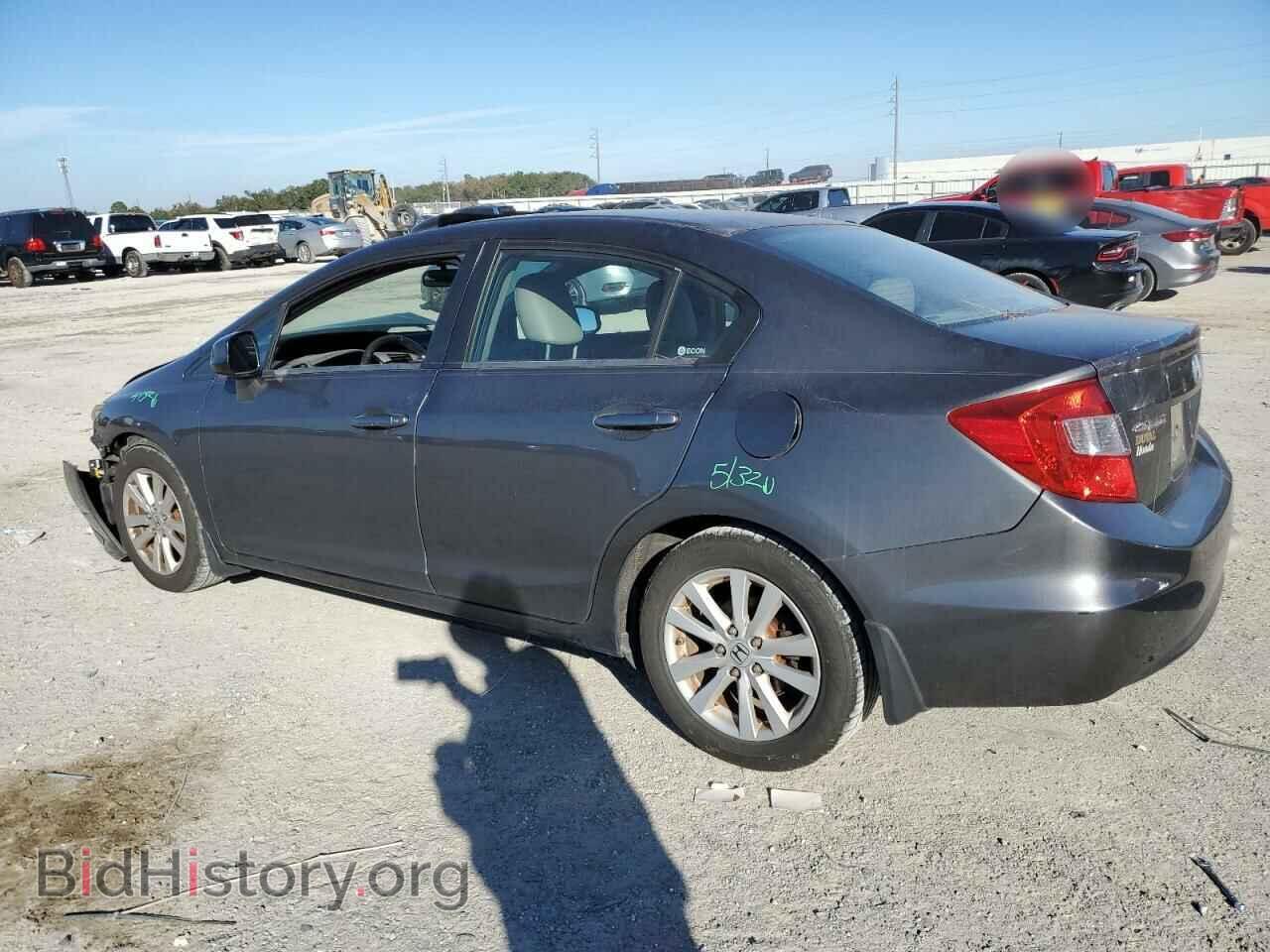2012 HONDA CIVIC - VIN: 2HGFB2F98CH592058 - Фото 2