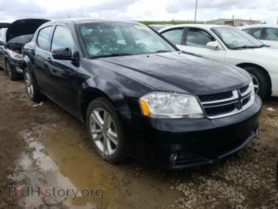 2011 Dodge AVENGER Avenger MA, black — VIN 1B3BD1FB7BN559533, Copart