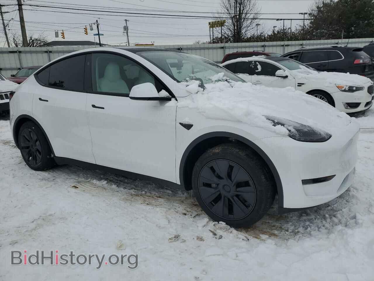 2025 TESLA MODEL Y - VIN: 7SAYGDED8SF266777 - Фото 4