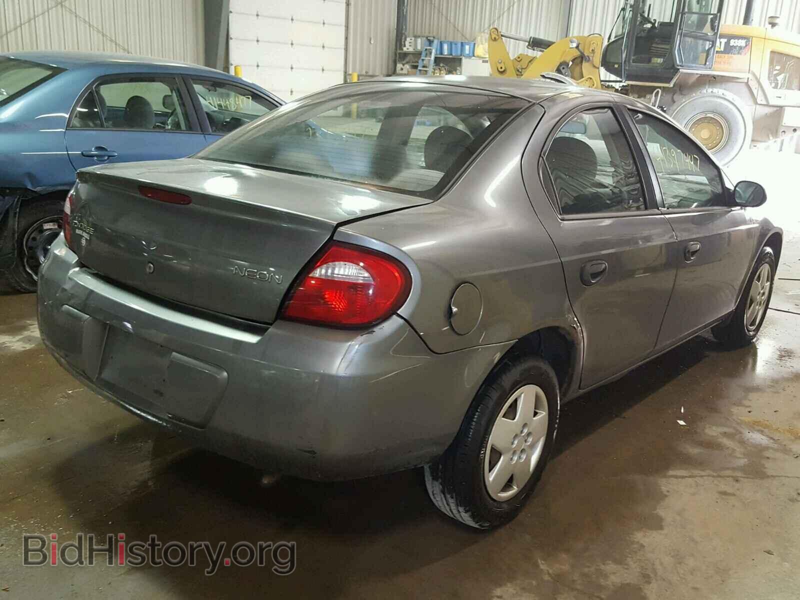 2005 DODGE NEON - VIN: 1B3ES26C75D138181 - Фото 4