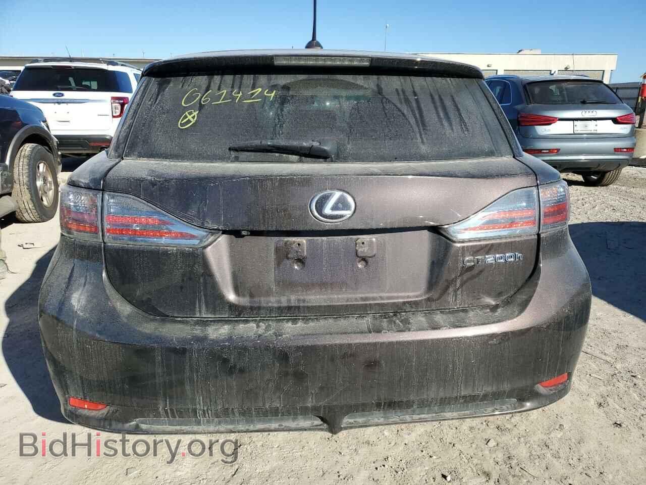 2012 LEXUS CT 200 - VIN: JTHKD5BH5C2061414 - Фото 6