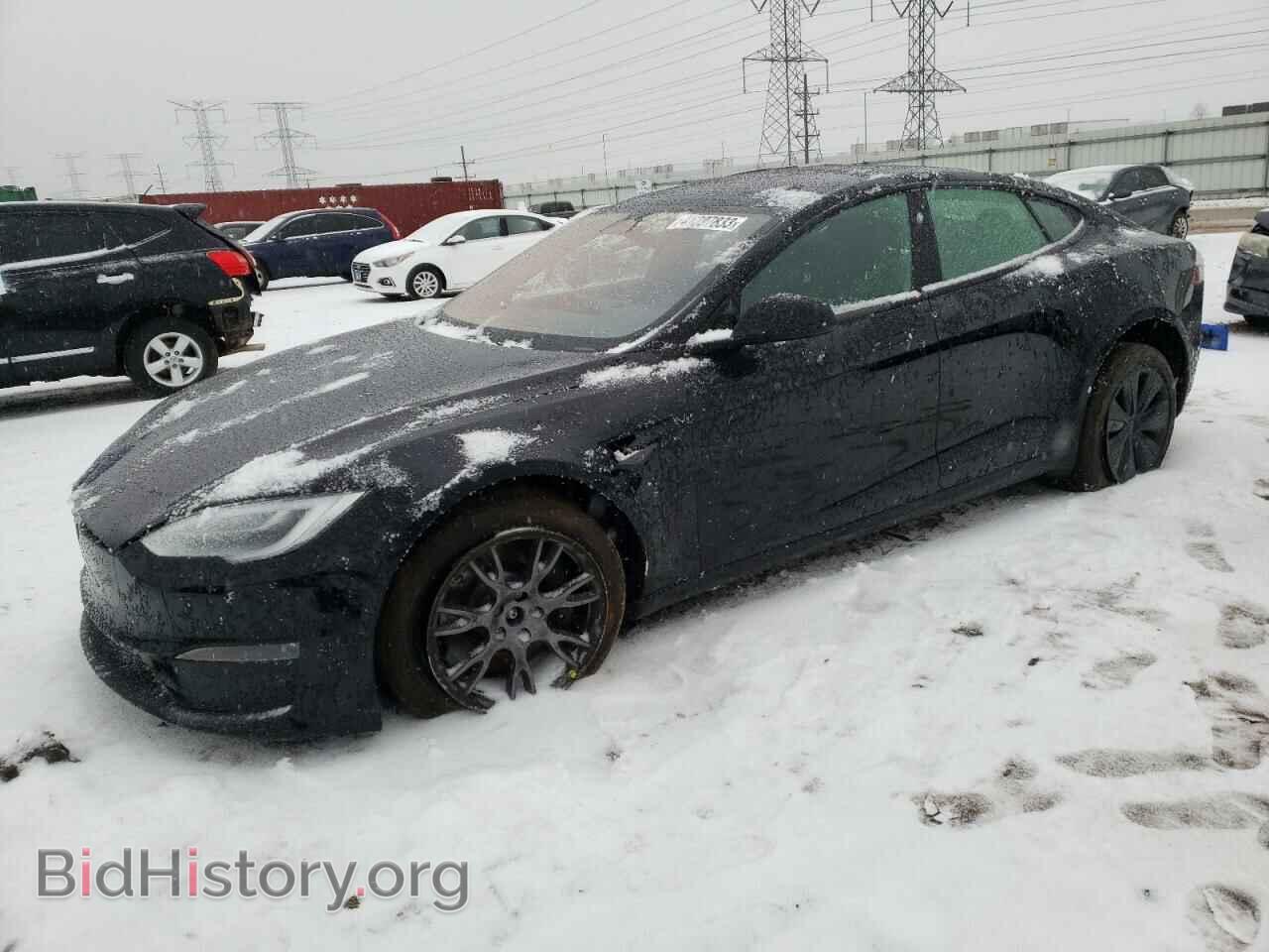 Photo 5YJSA1E53MF453617 - TESLA MODEL S 2021