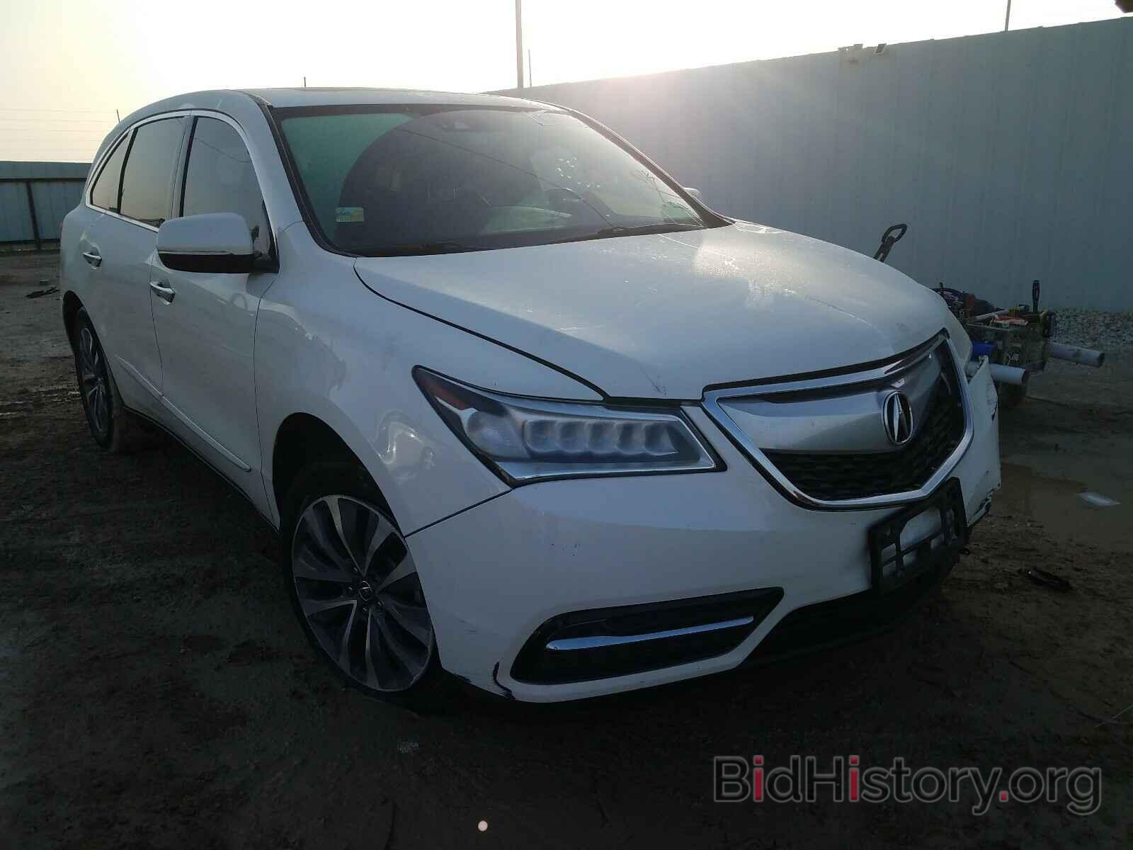 Фотография 5FRYD3H43GB008569 - ACURA MDX 2016